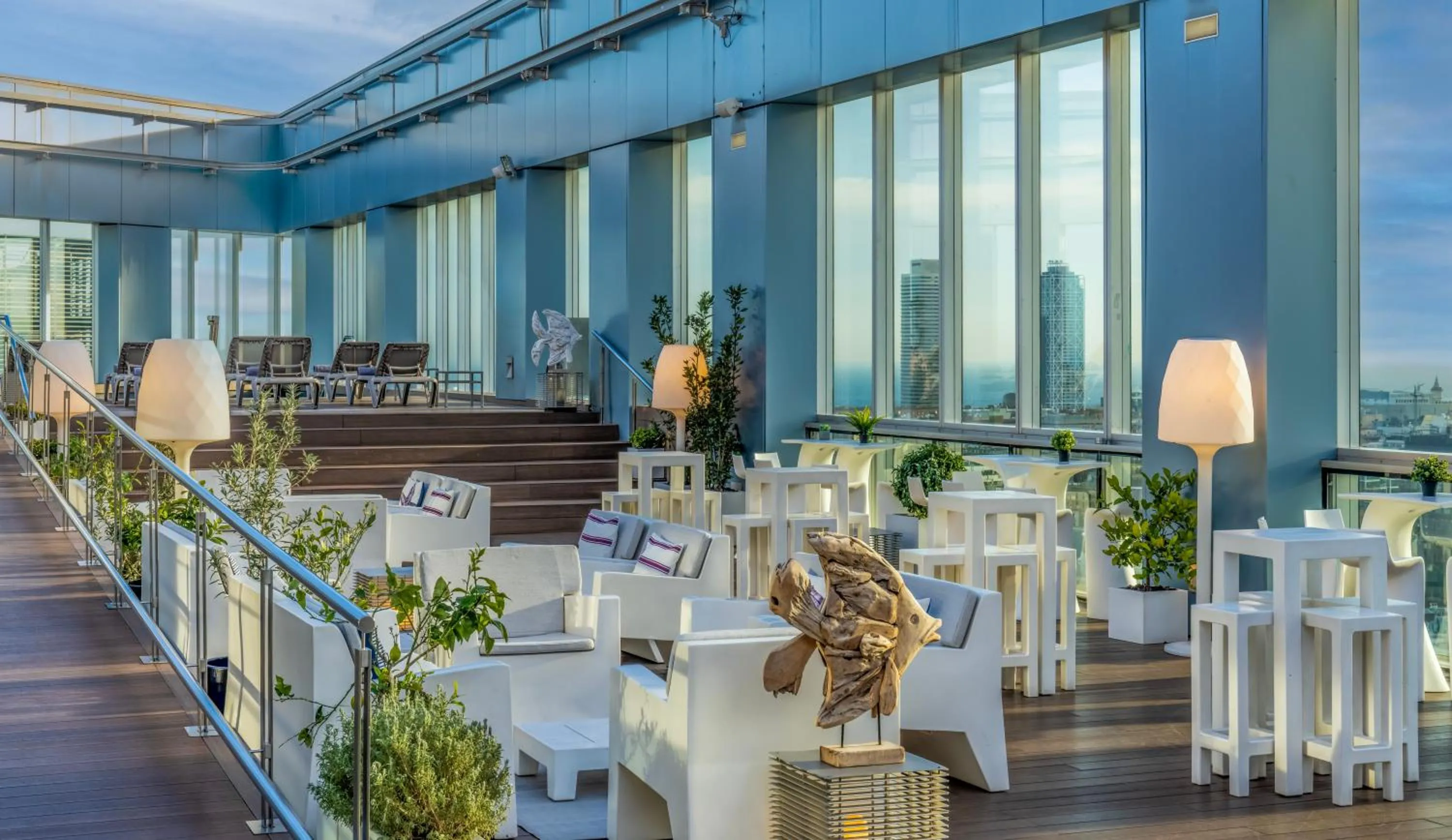 Balcony/Terrace in Novotel Barcelona City