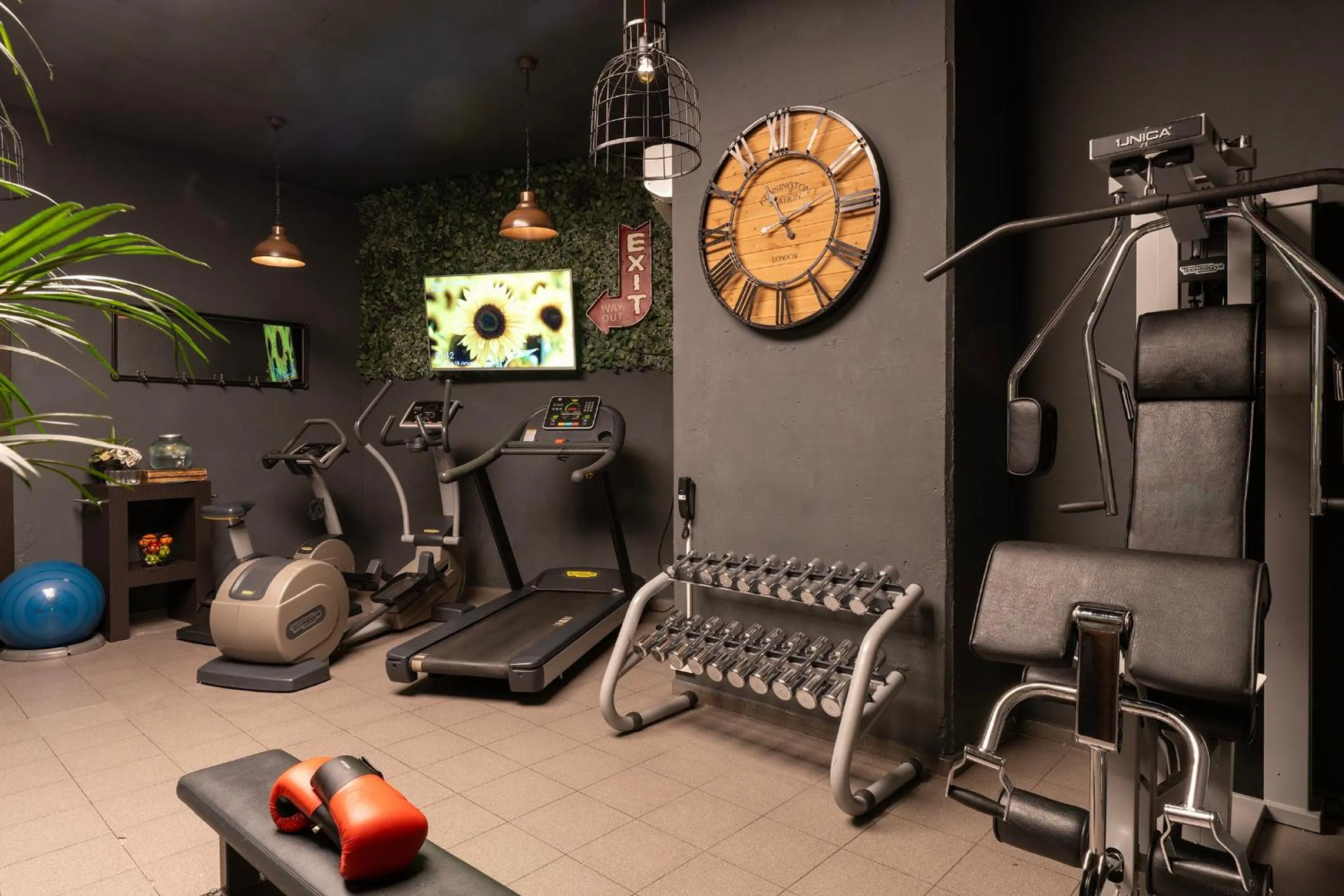 Fitness centre/facilities in Novotel Barcelona City