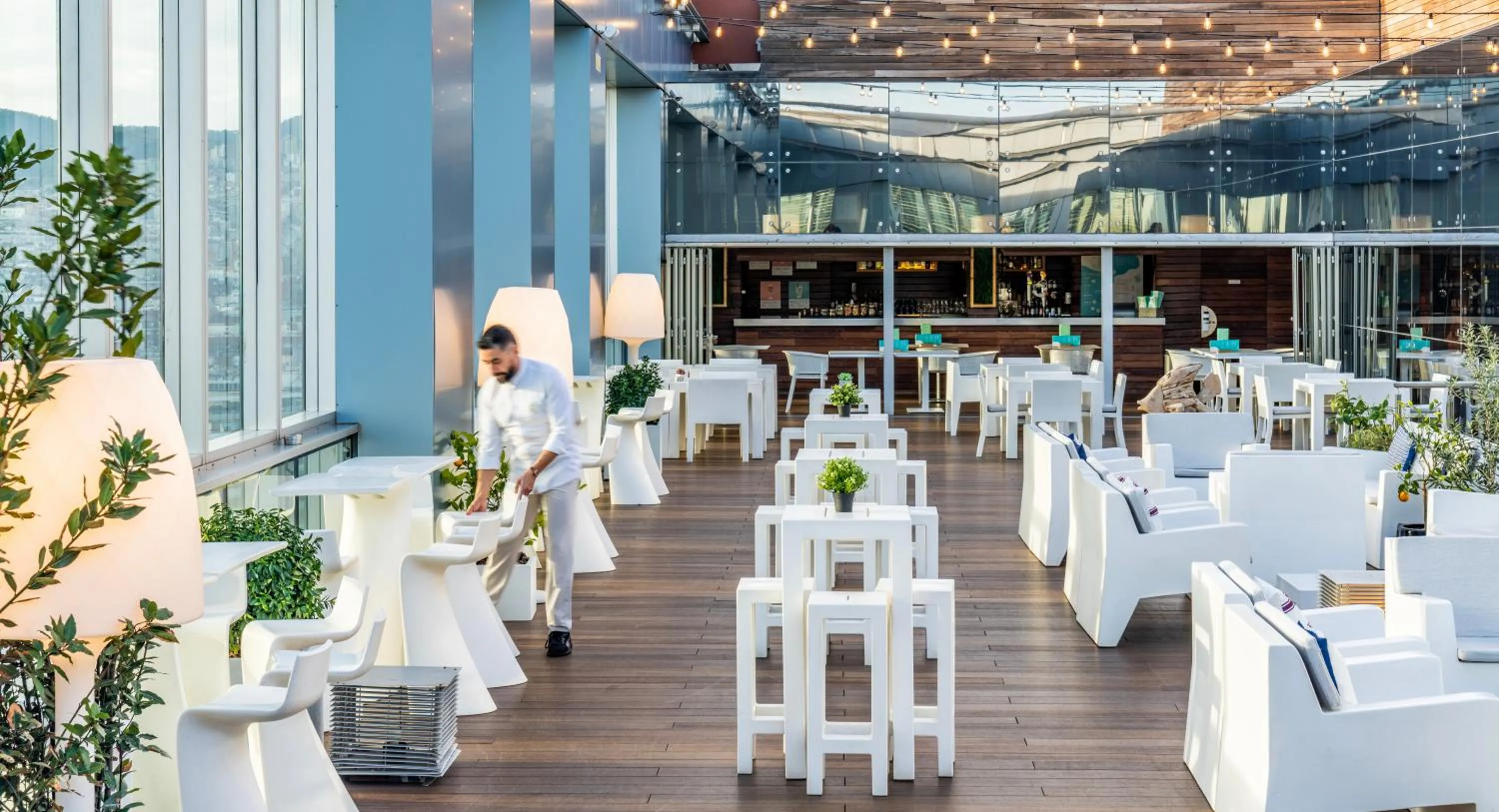 Balcony/Terrace in Novotel Barcelona City