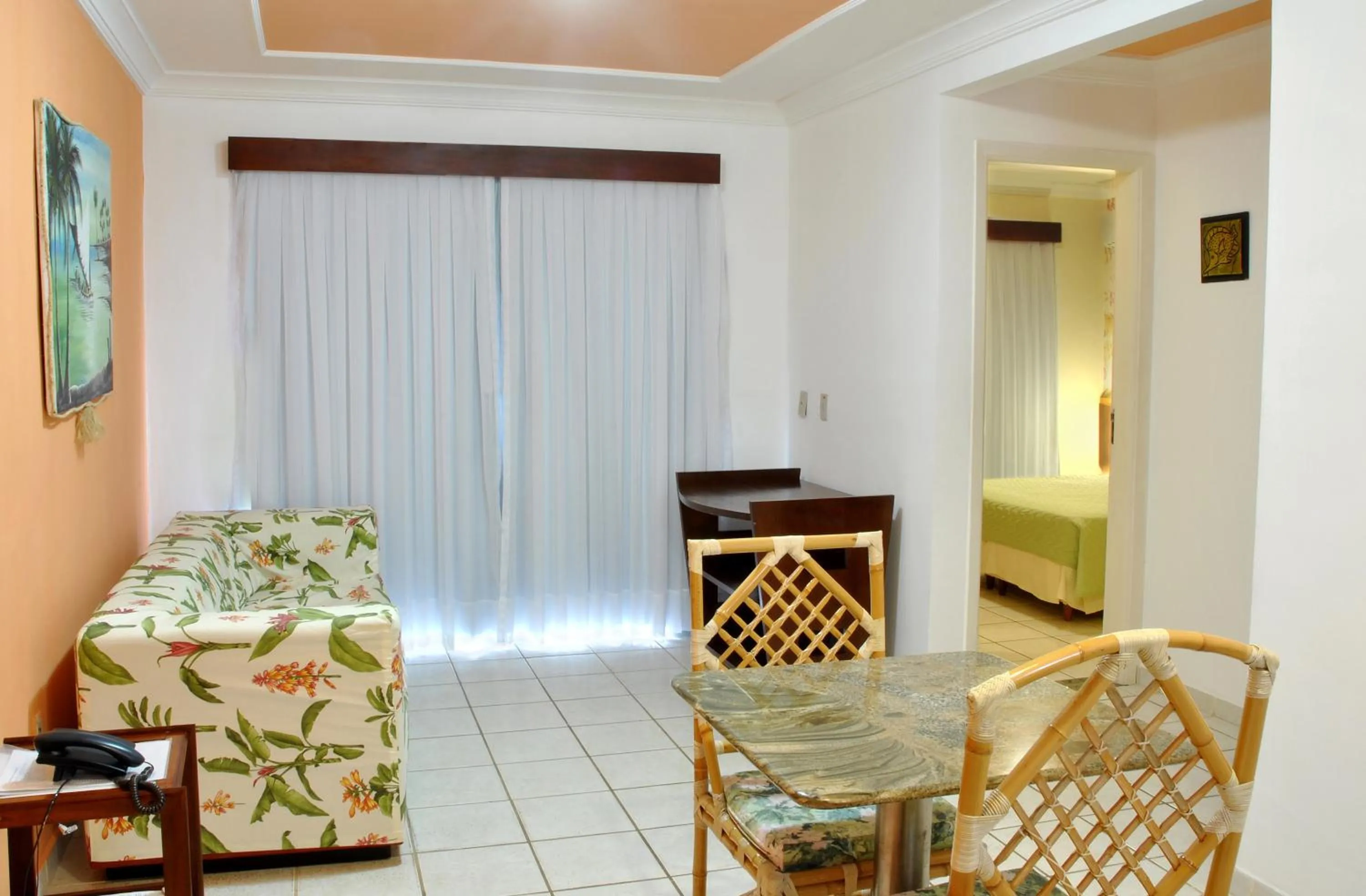 Living room in Hotel Areia de Ouro