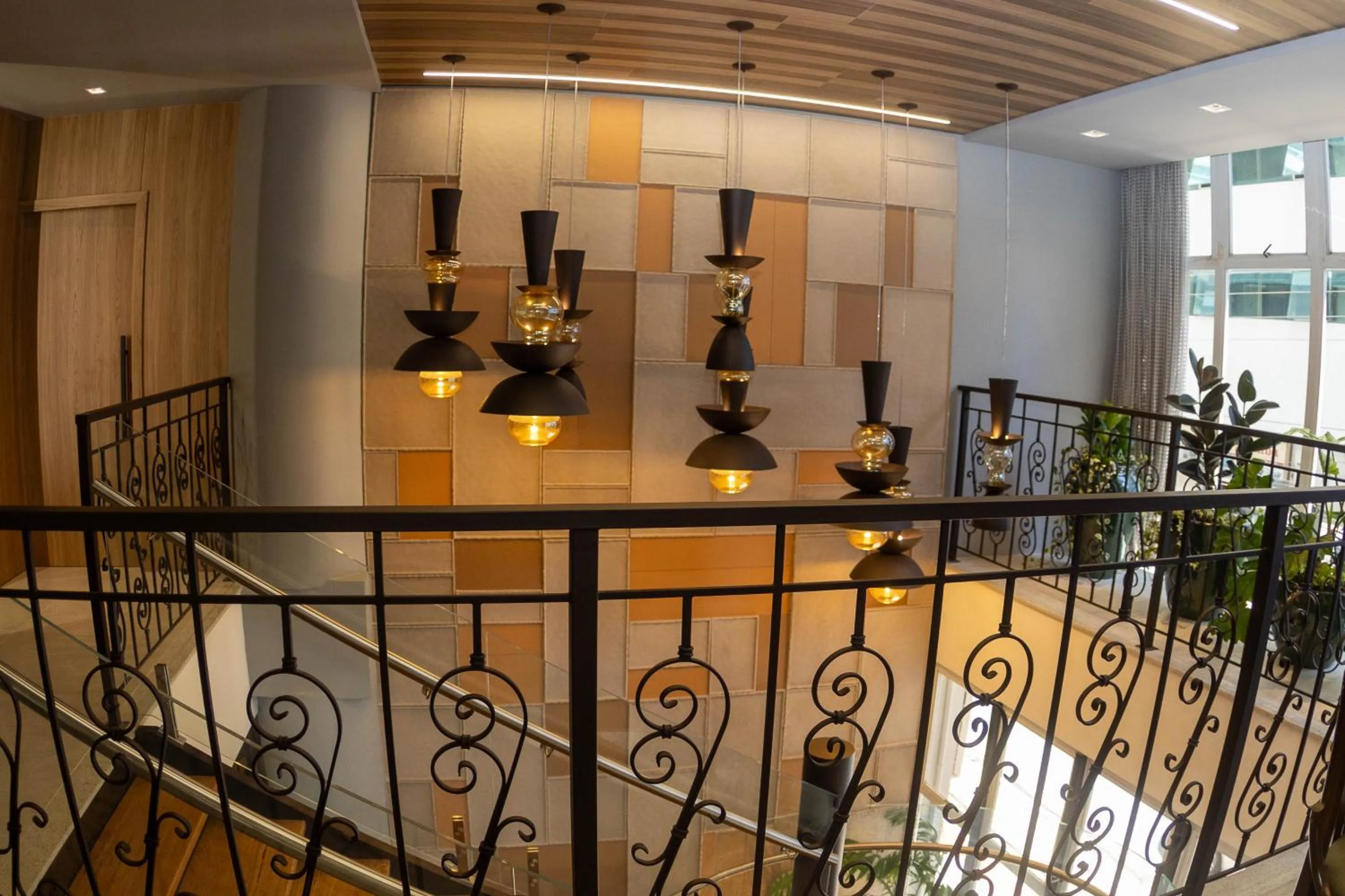 Lobby or reception in Hotel Plaza Camboriú