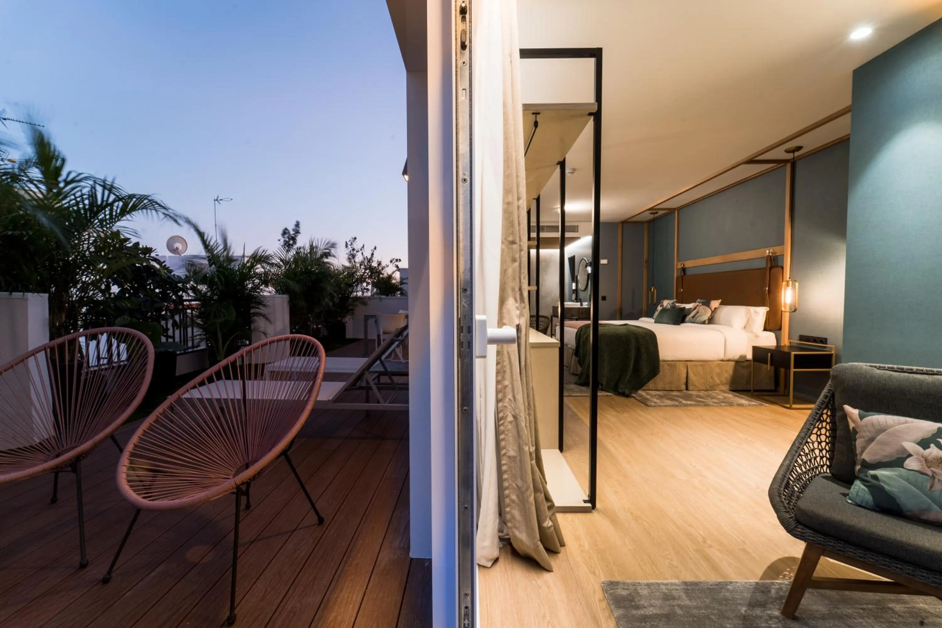 Balcony/Terrace in Hotel Taburiente S.C.Tenerife