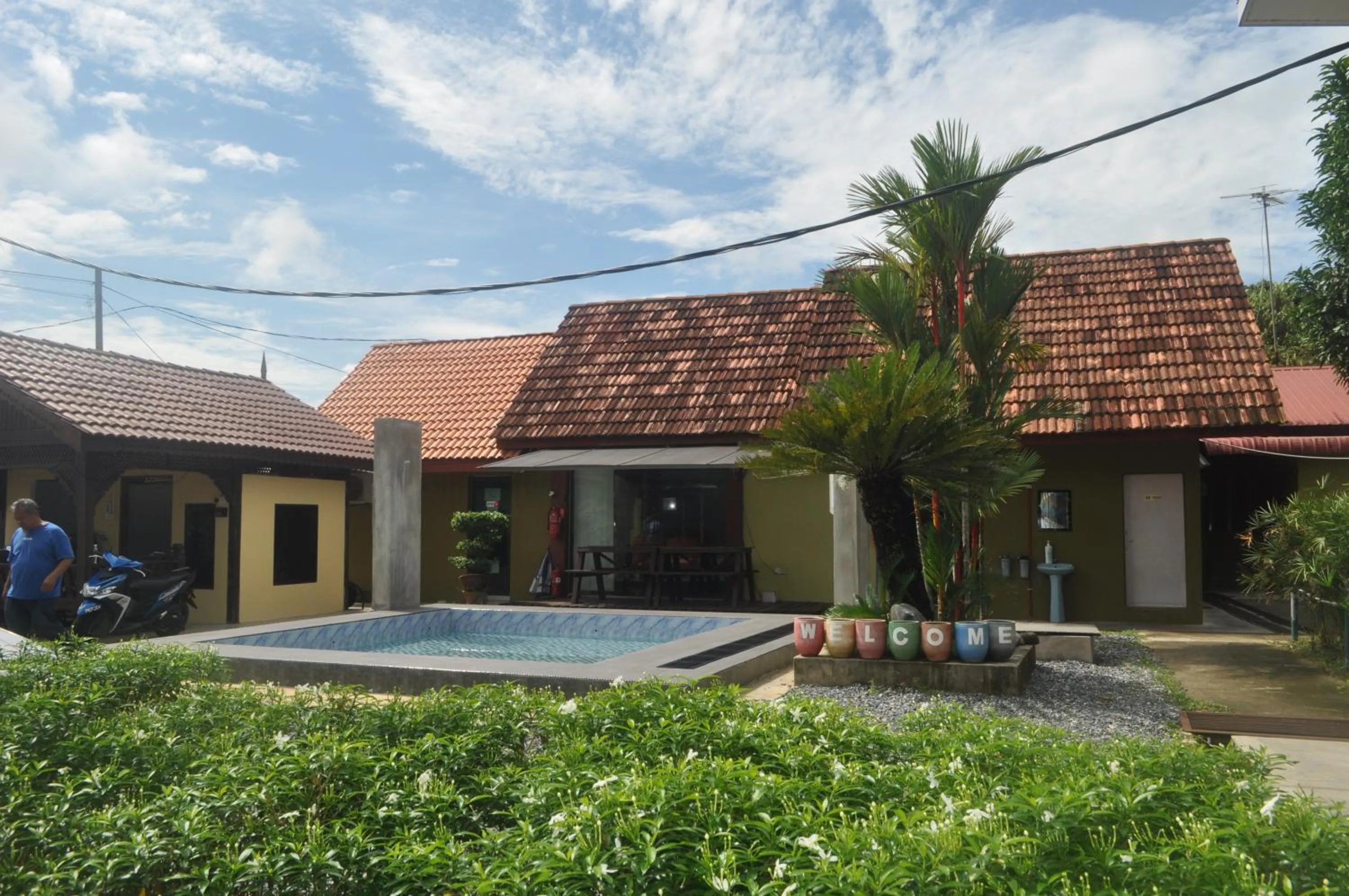 Shower in Changlun Chalet