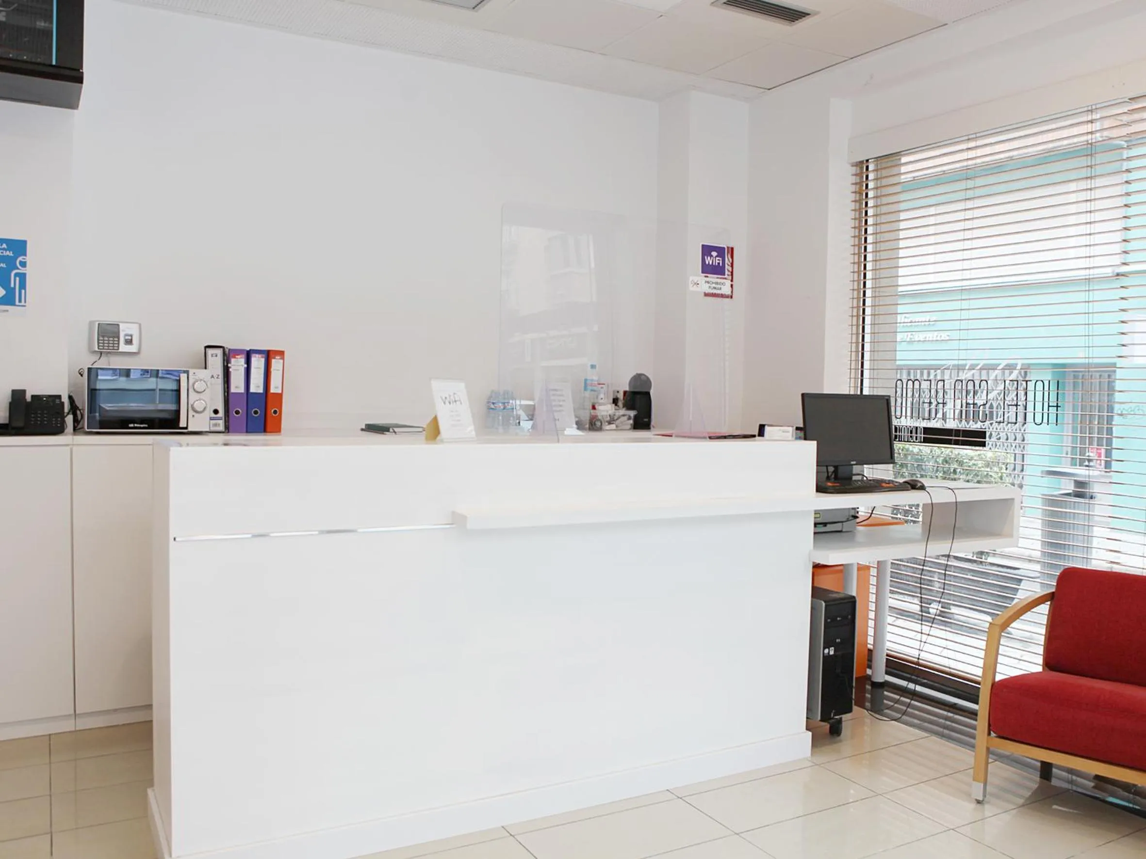 Lobby or reception in San Remo