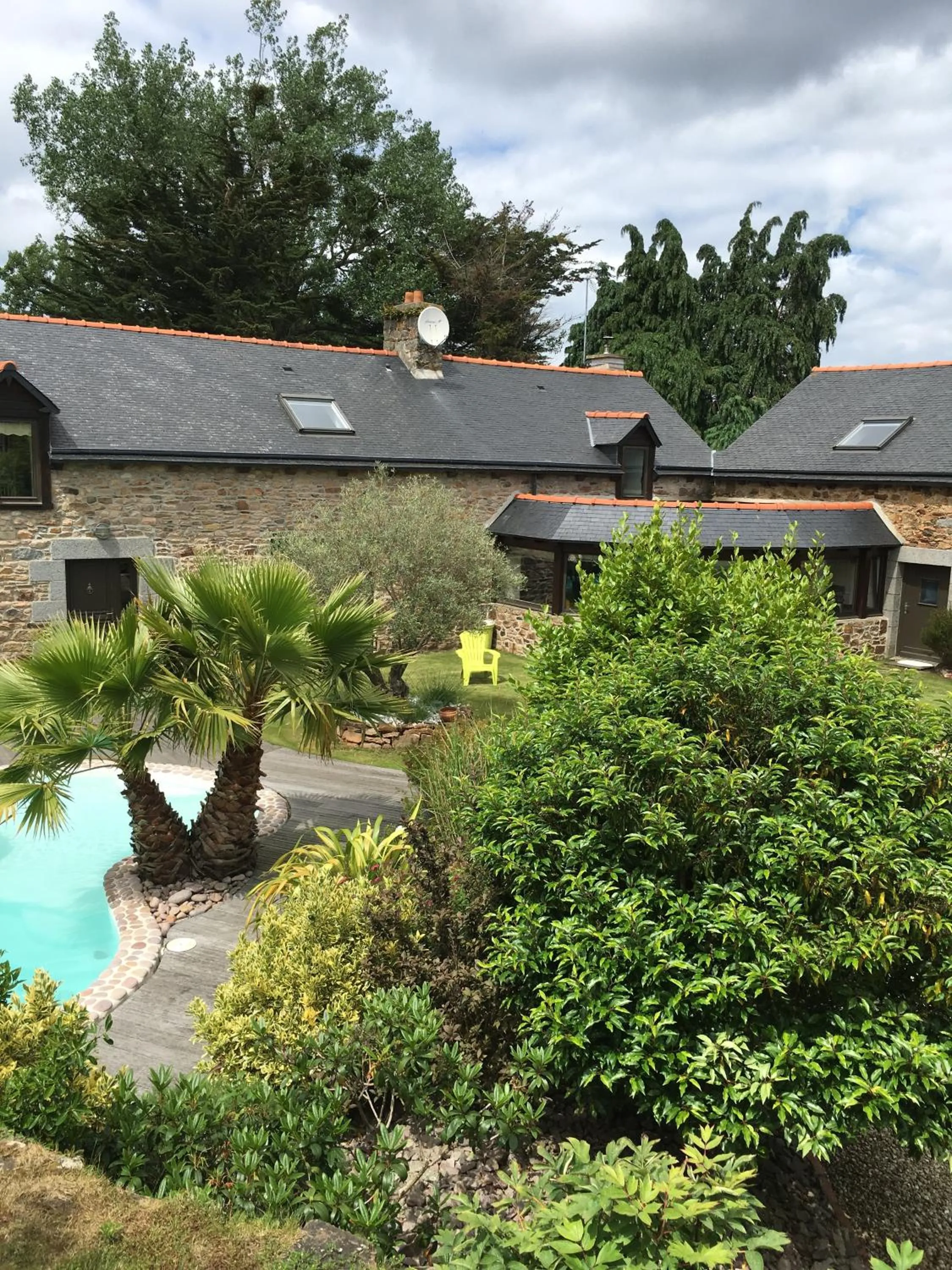 Garden in Chambres D'Hotes L'Atipic