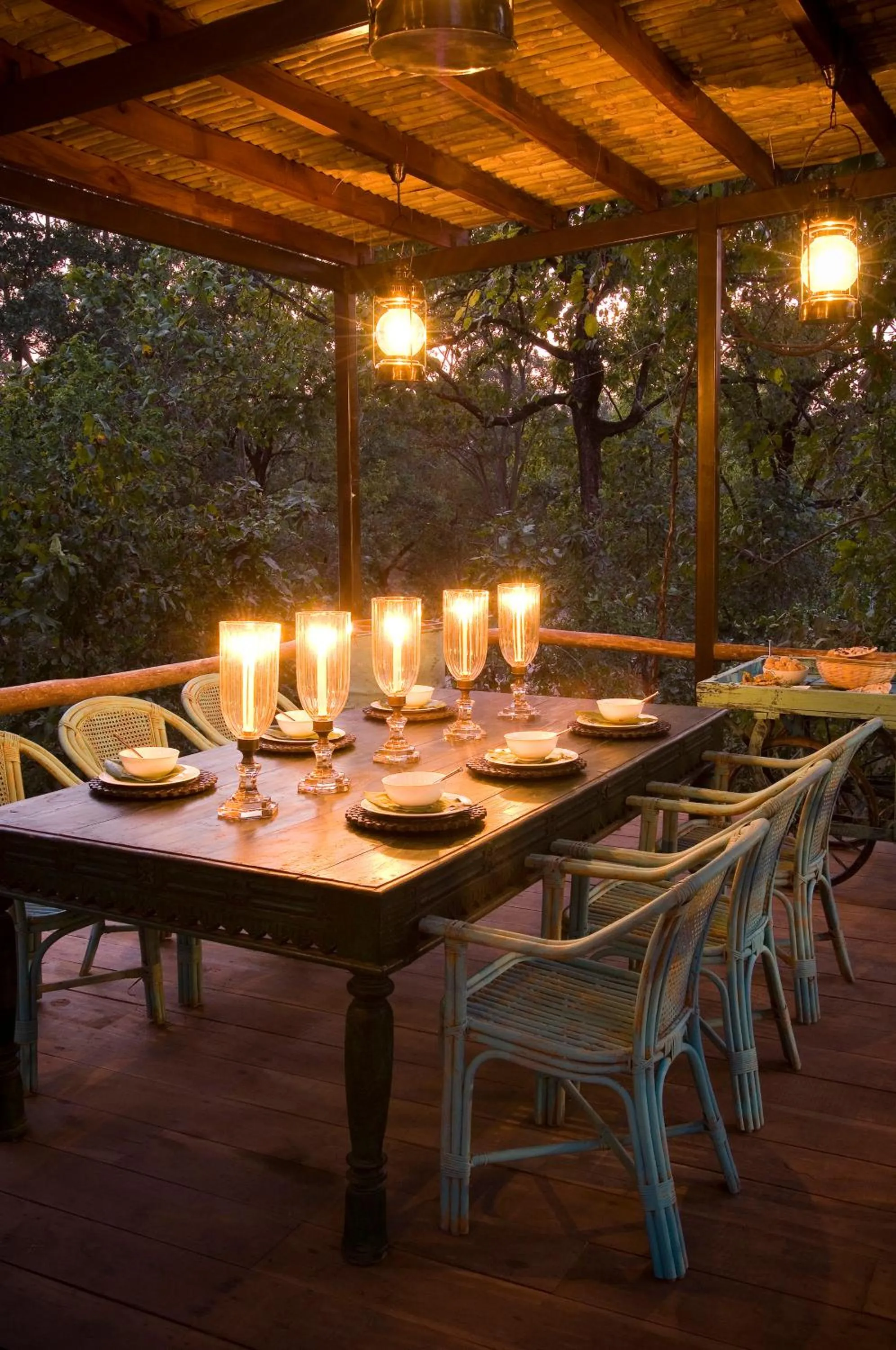 Restaurant/places to eat in Baghvan Pench National Park - A Taj Safari Lodge