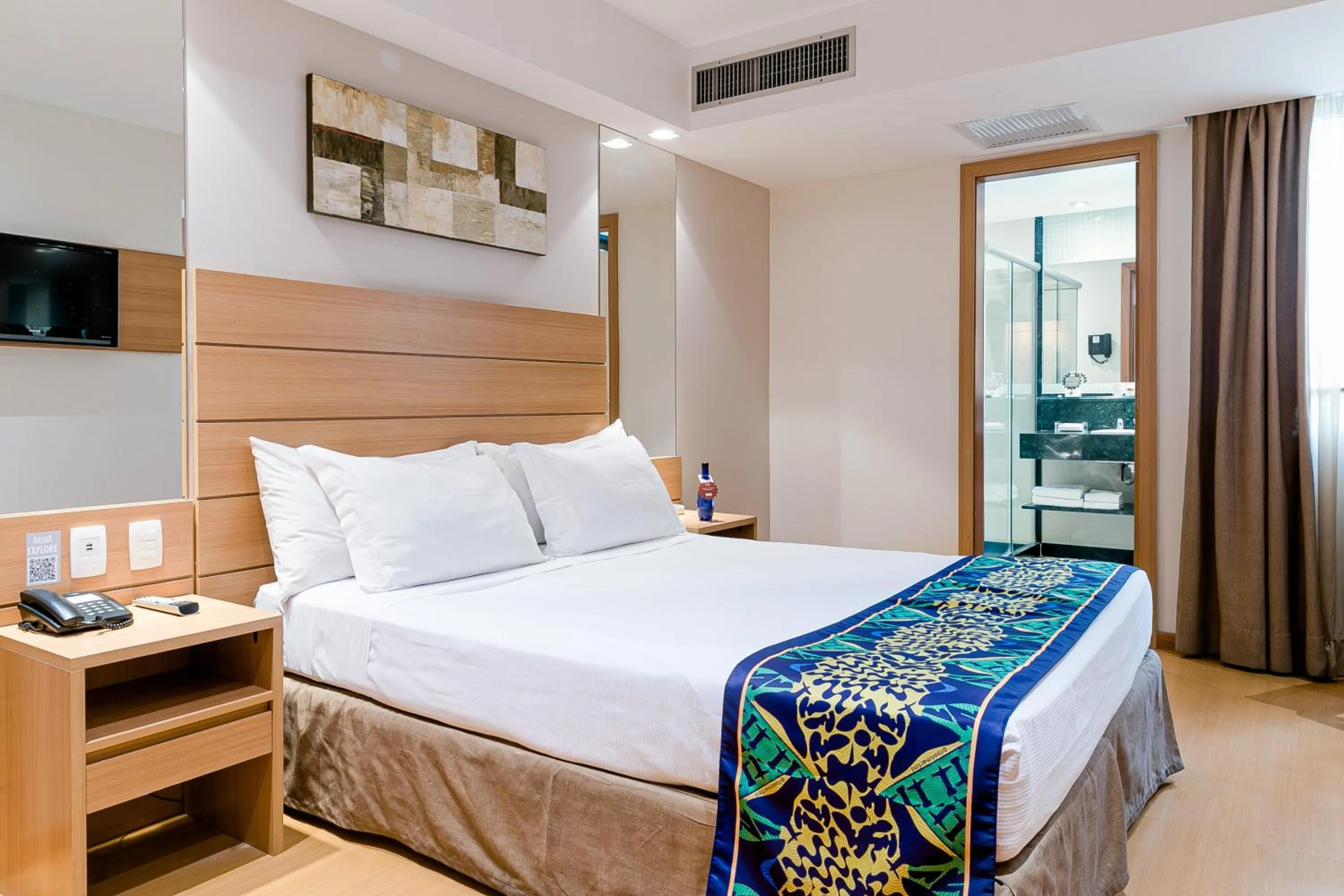 Bedroom, Bed in Arena Copacabana Hotel