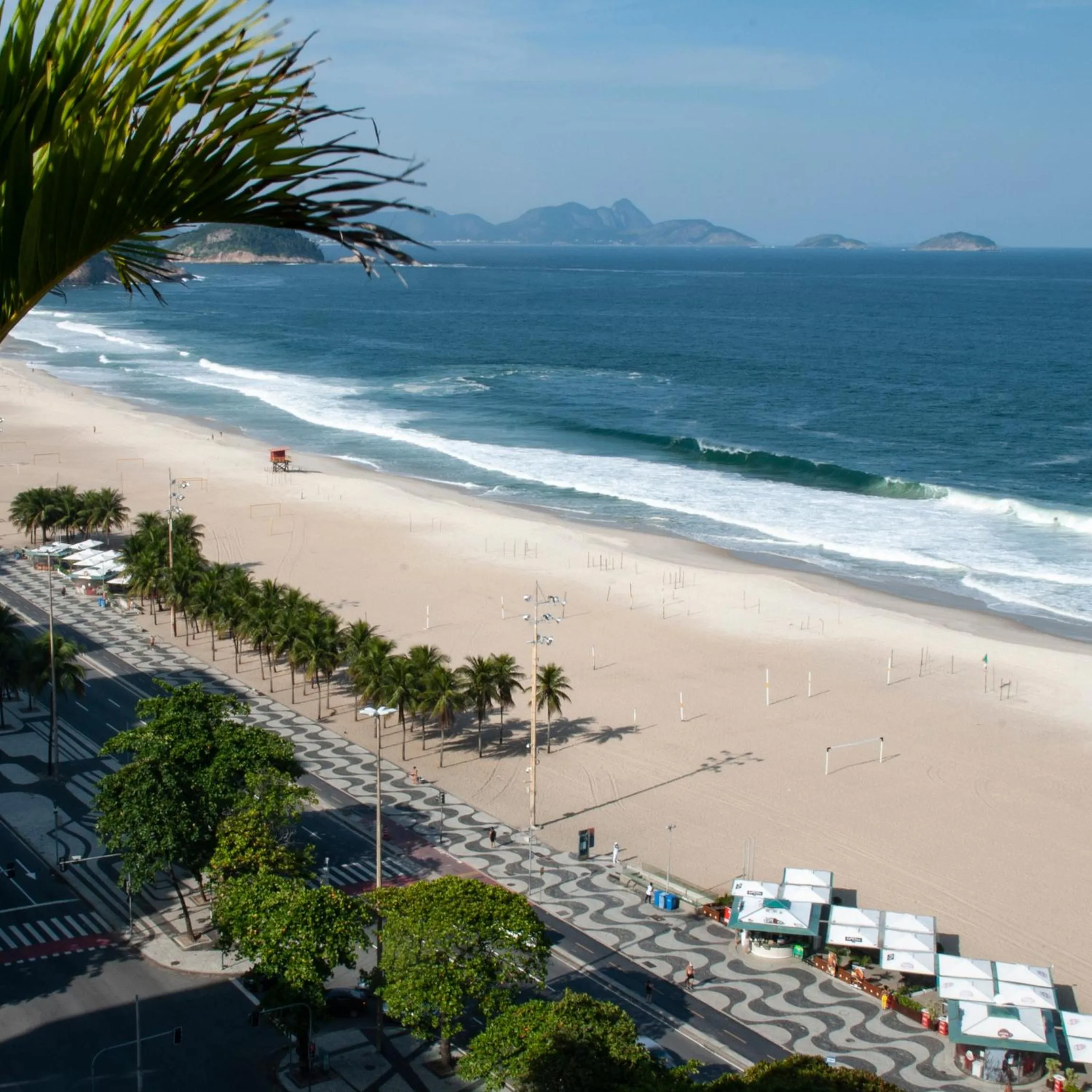 Sea view in Arena Copacabana Hotel