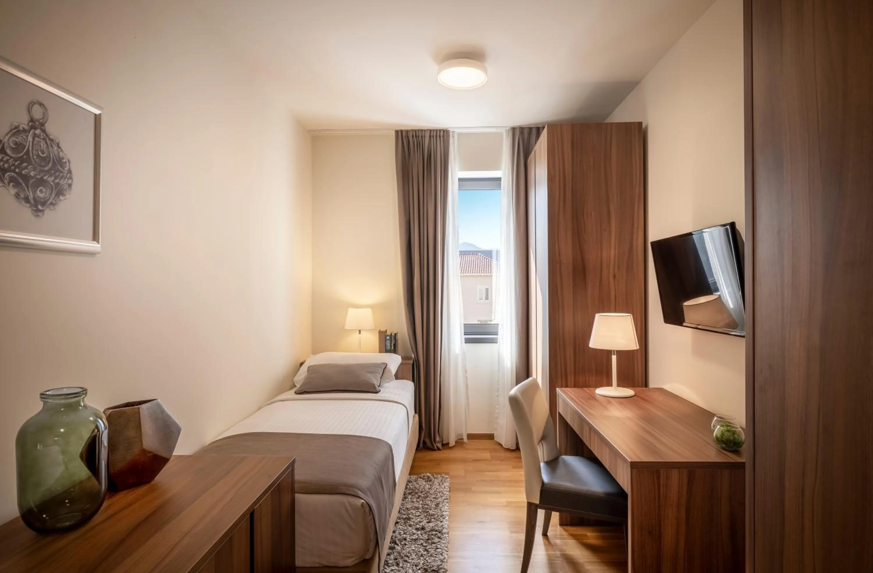 Bedroom, Bed in Maistra Select Srebreno Premium Apartments