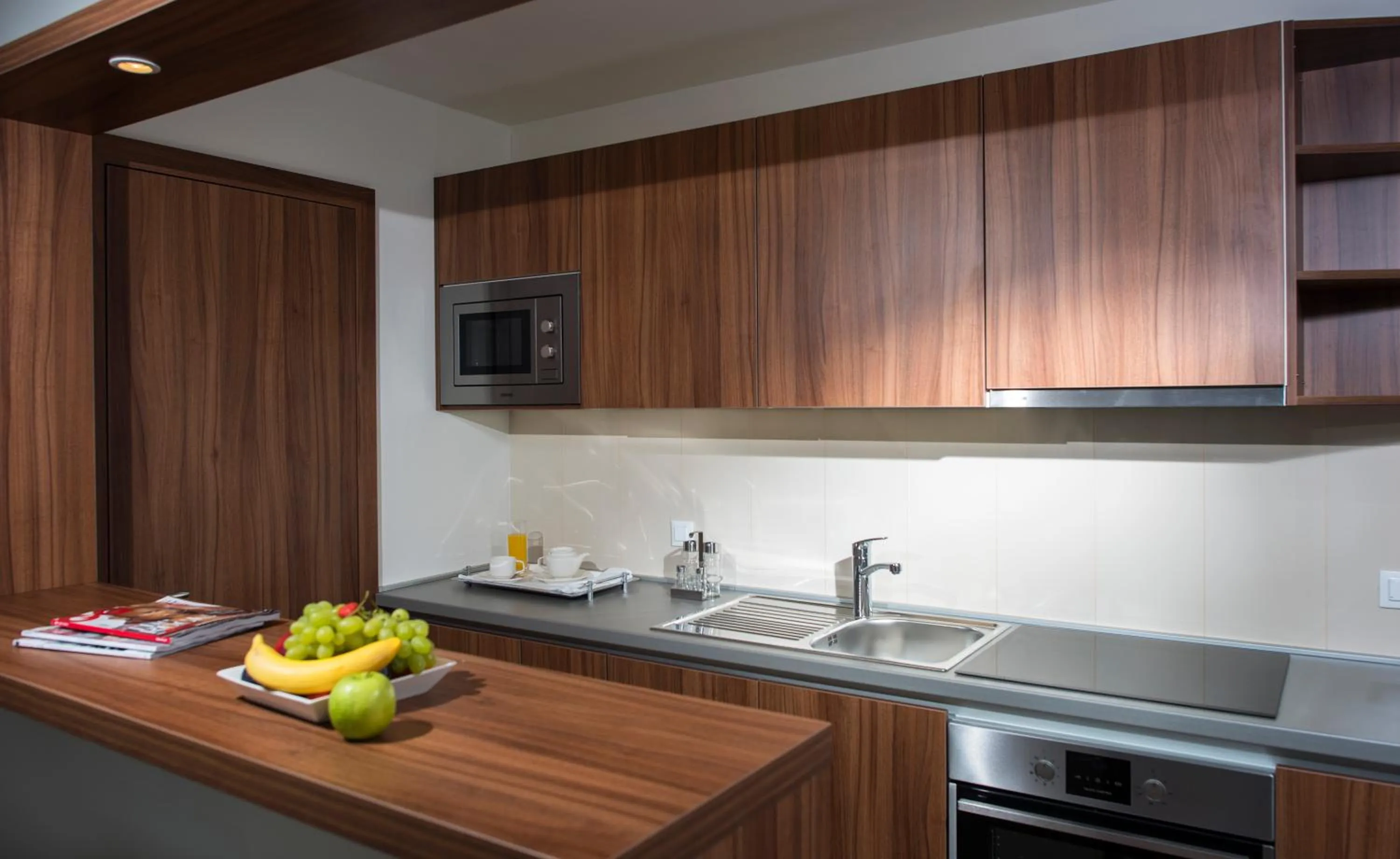 Kitchen or kitchenette in Maistra Select Srebreno Premium Apartments