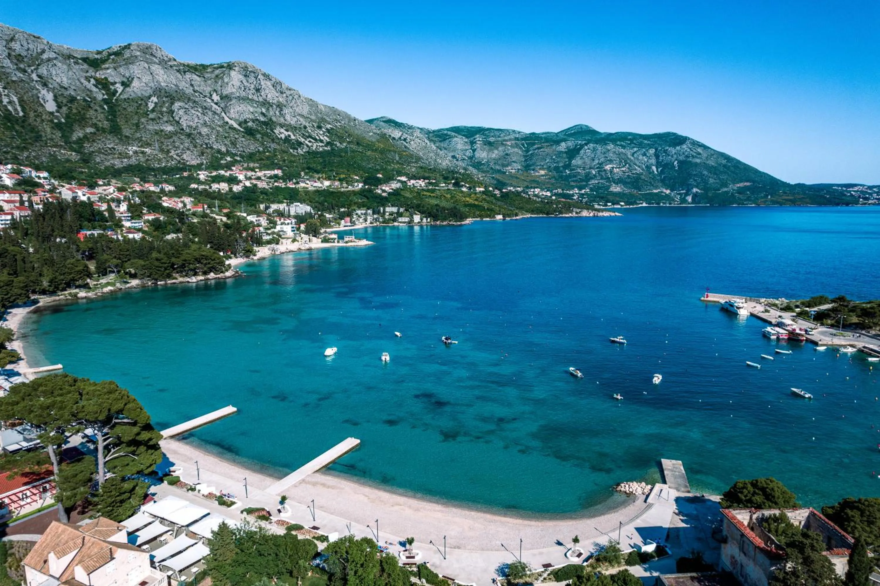 Beach in Maistra Select Srebreno Premium Apartments