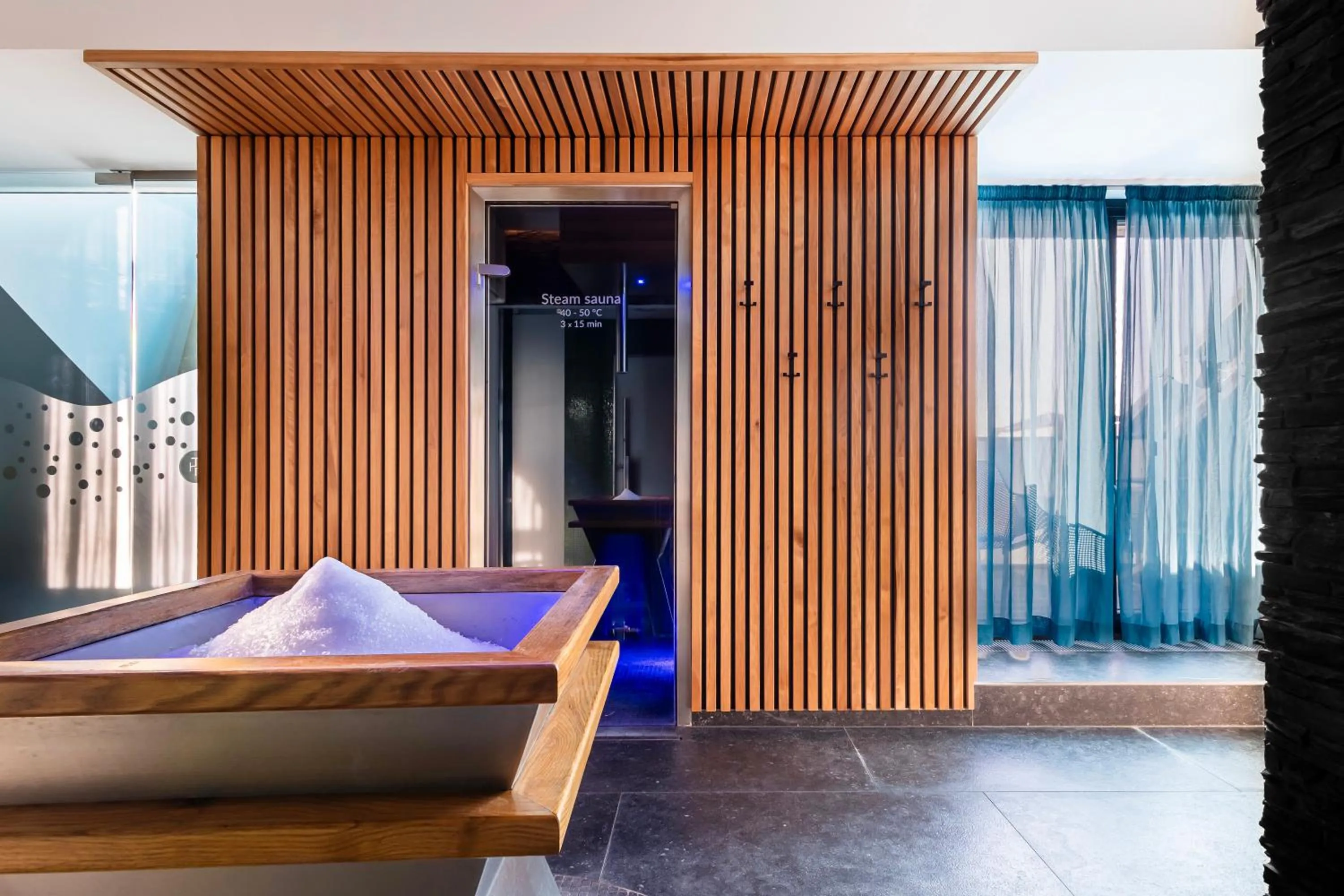 Sauna, Bed in Theresian Hotel