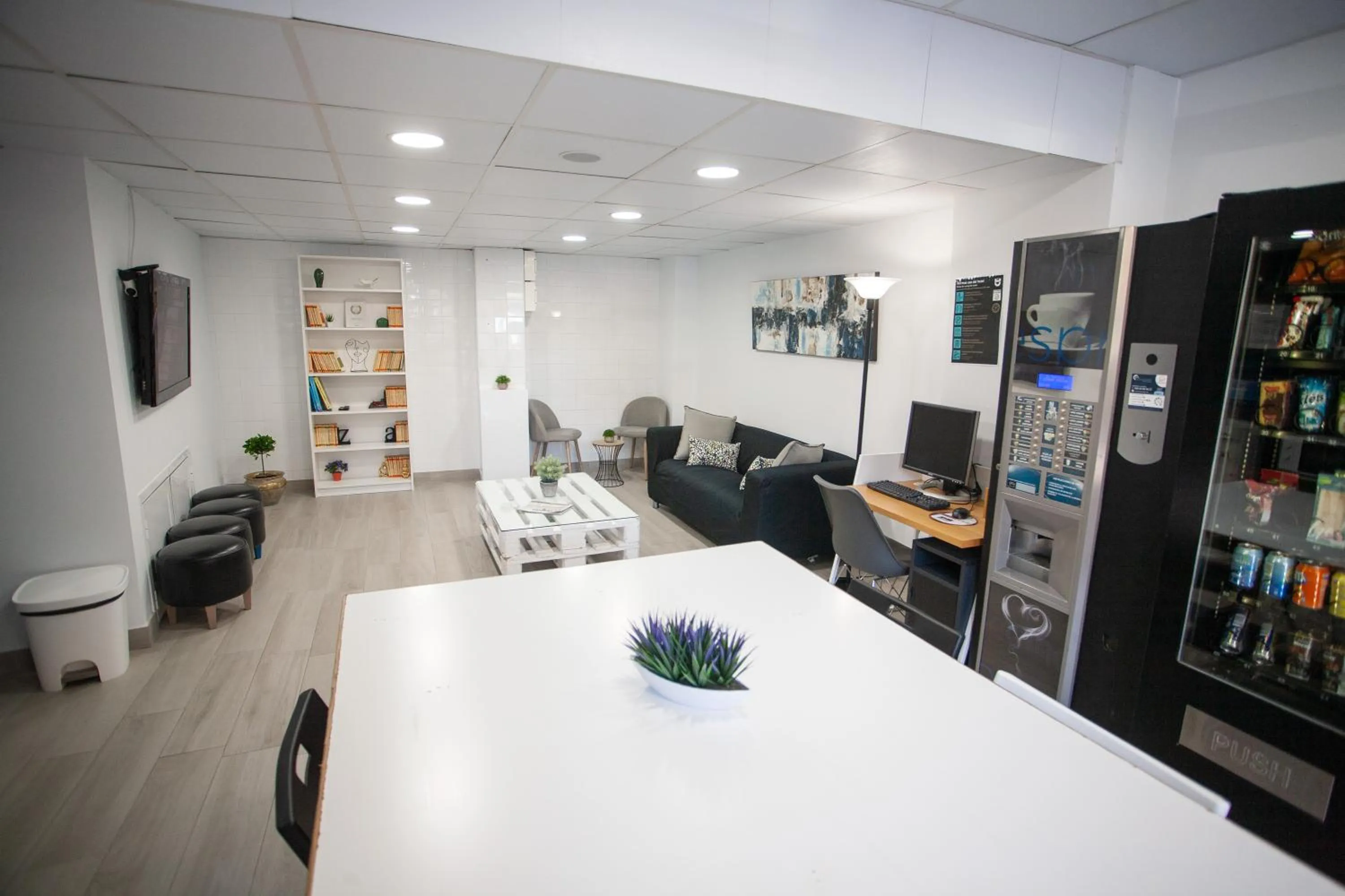 Lobby or reception in Hotel Universal Murcia