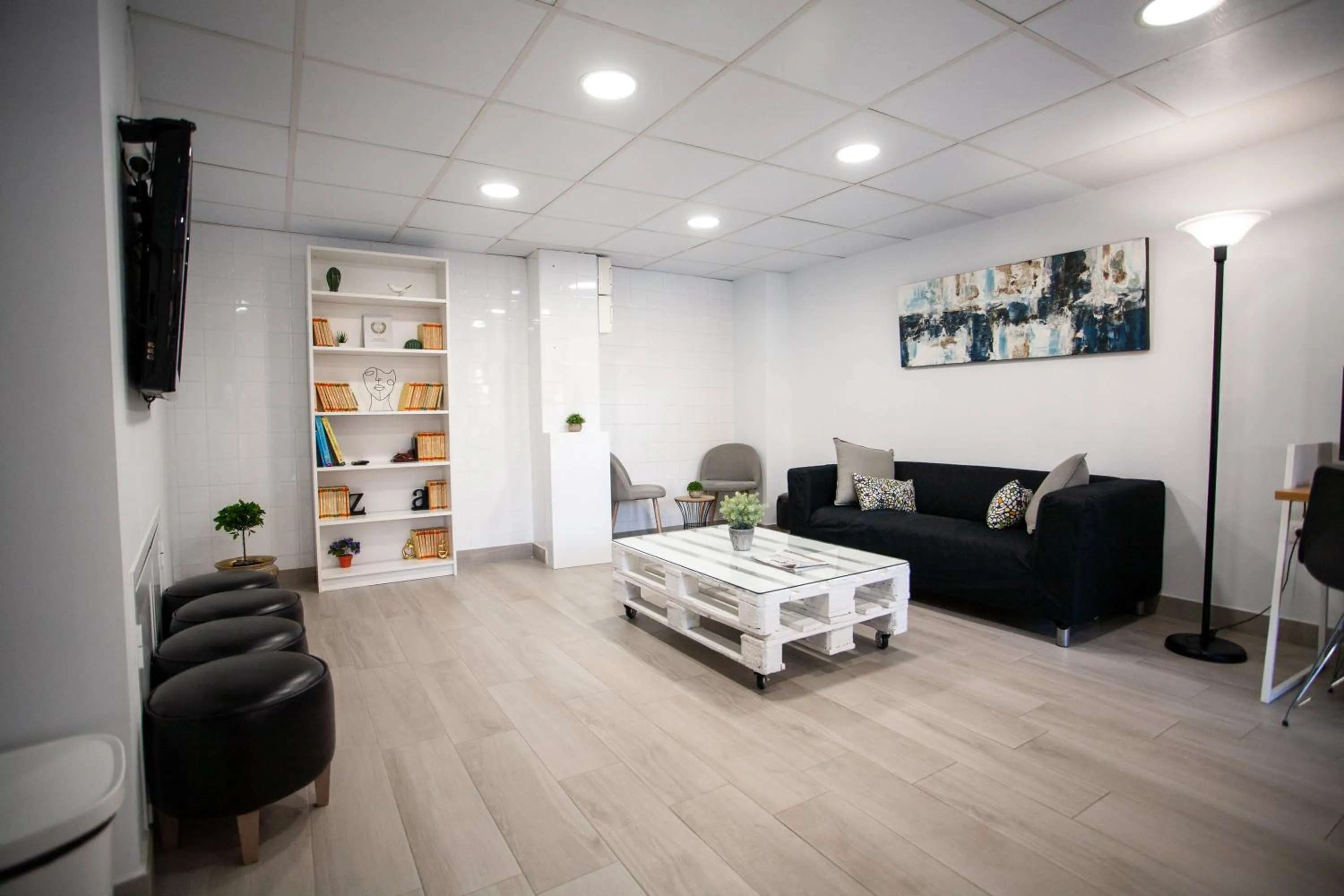 Lobby or reception in Hotel Universal Murcia