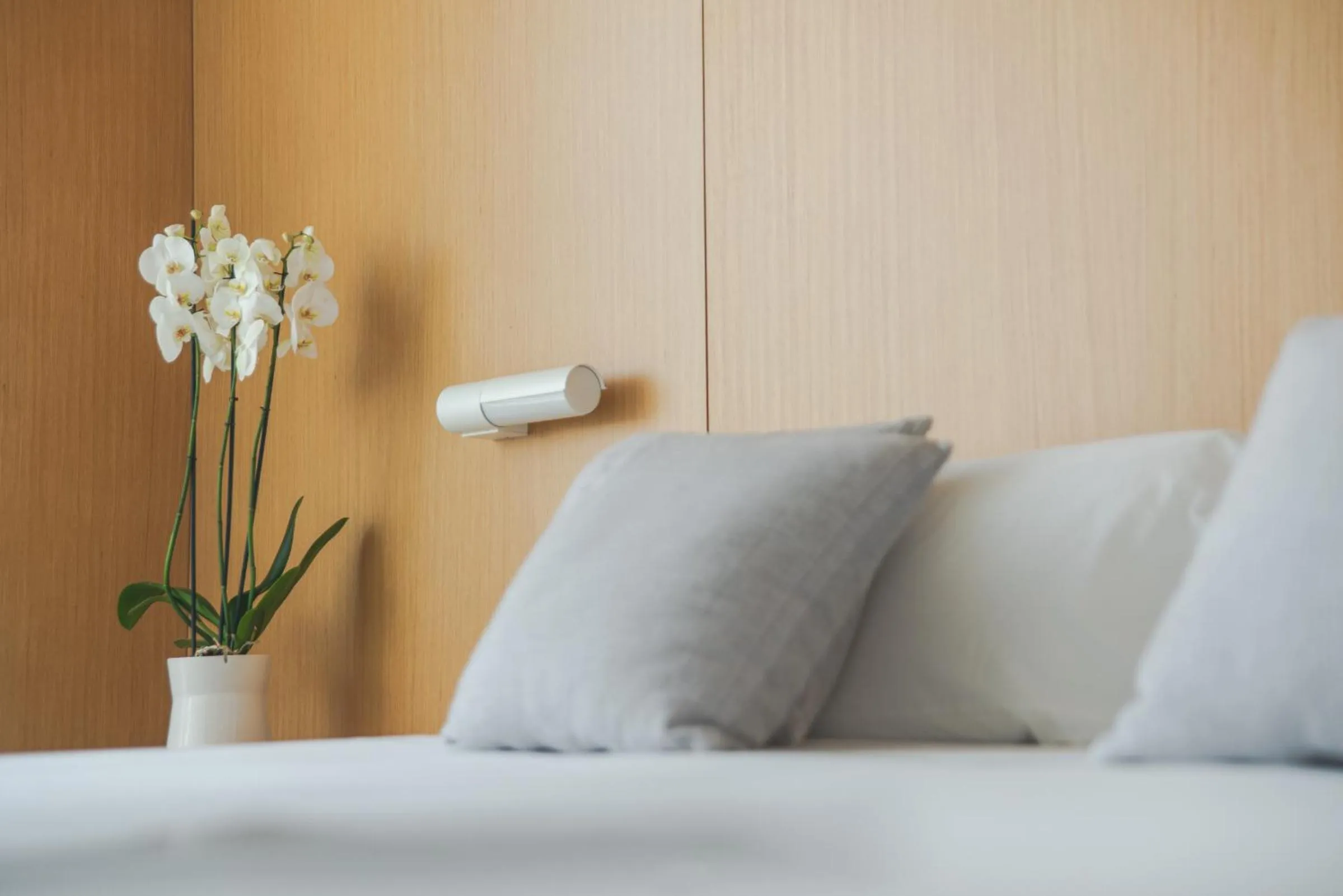 Decorative detail, Bed in Alenti Sitges Hotel