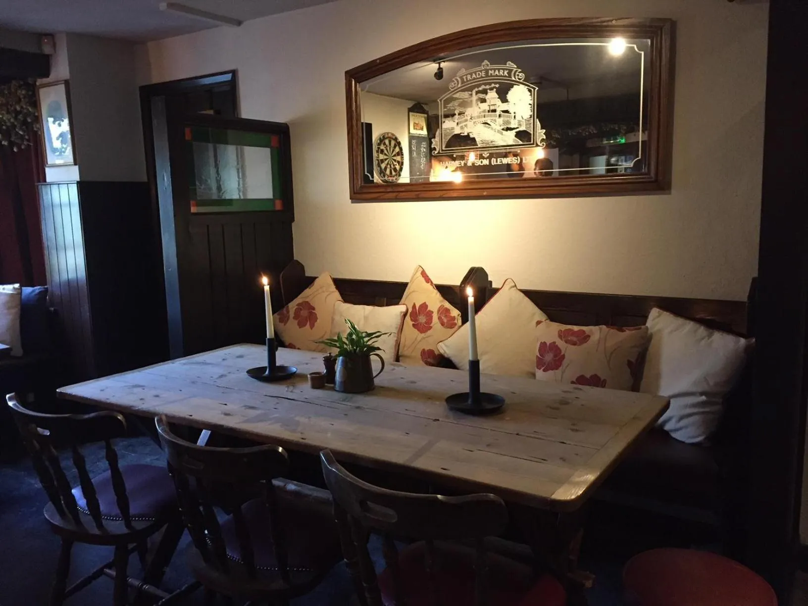 Dining area in The Blackboys Inn