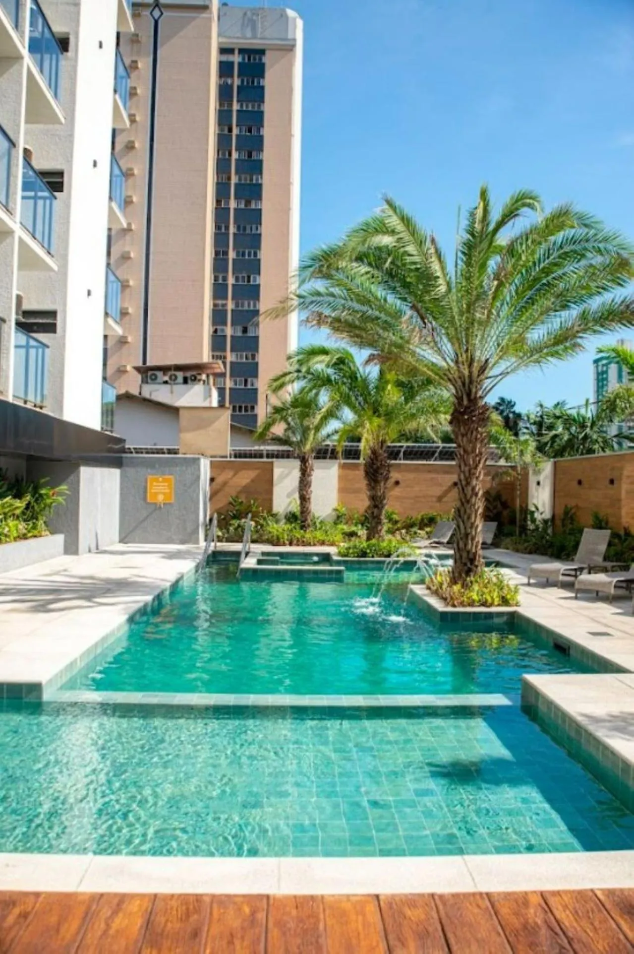 Swimming pool in Hotel Rafain Centro