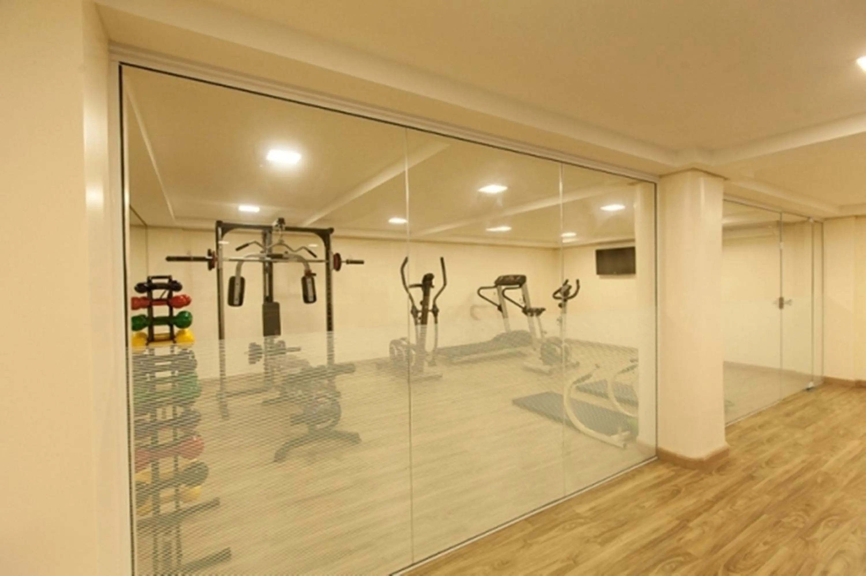 Fitness centre/facilities in Hotel Rafain Centro