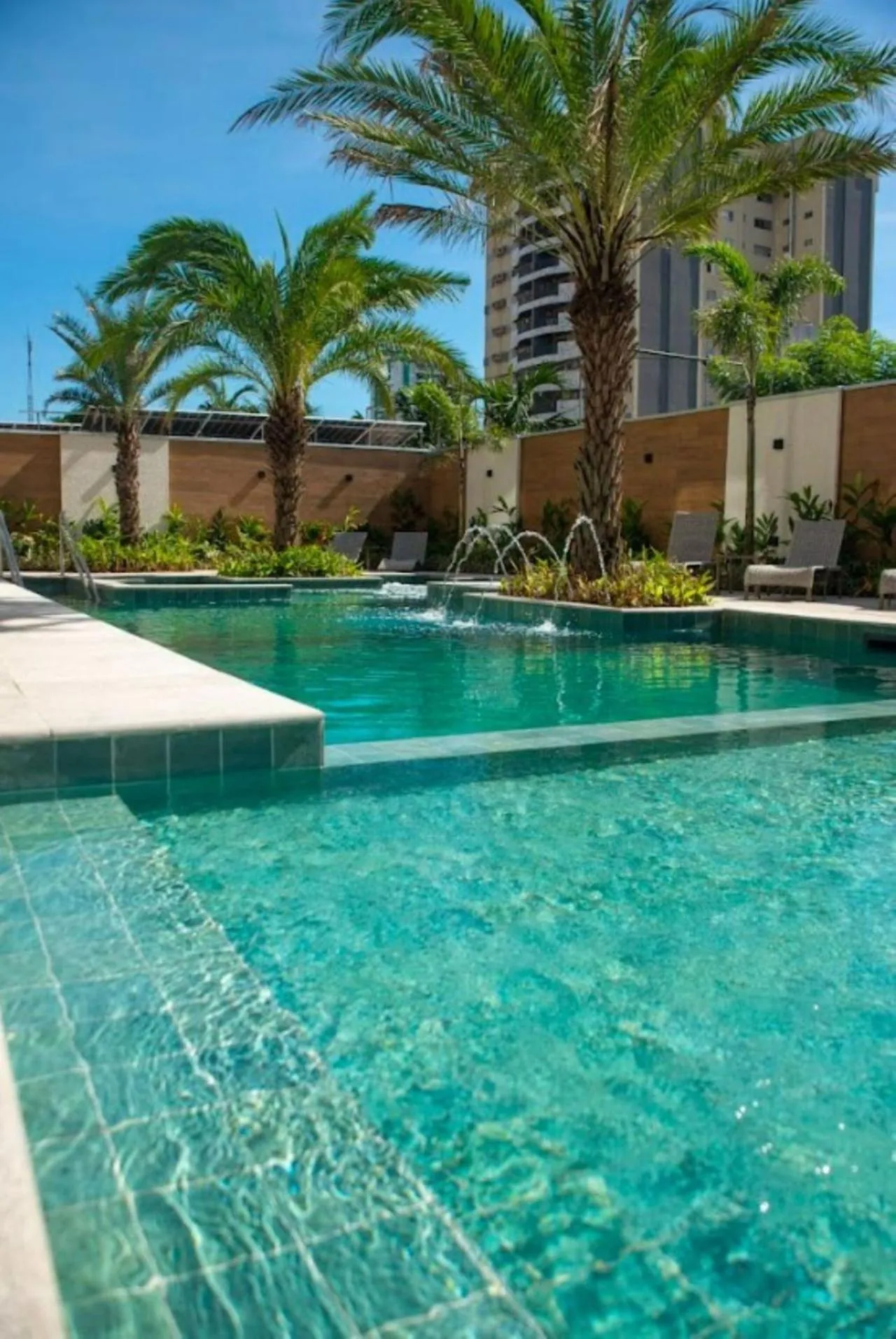 Swimming pool in Hotel Rafain Centro