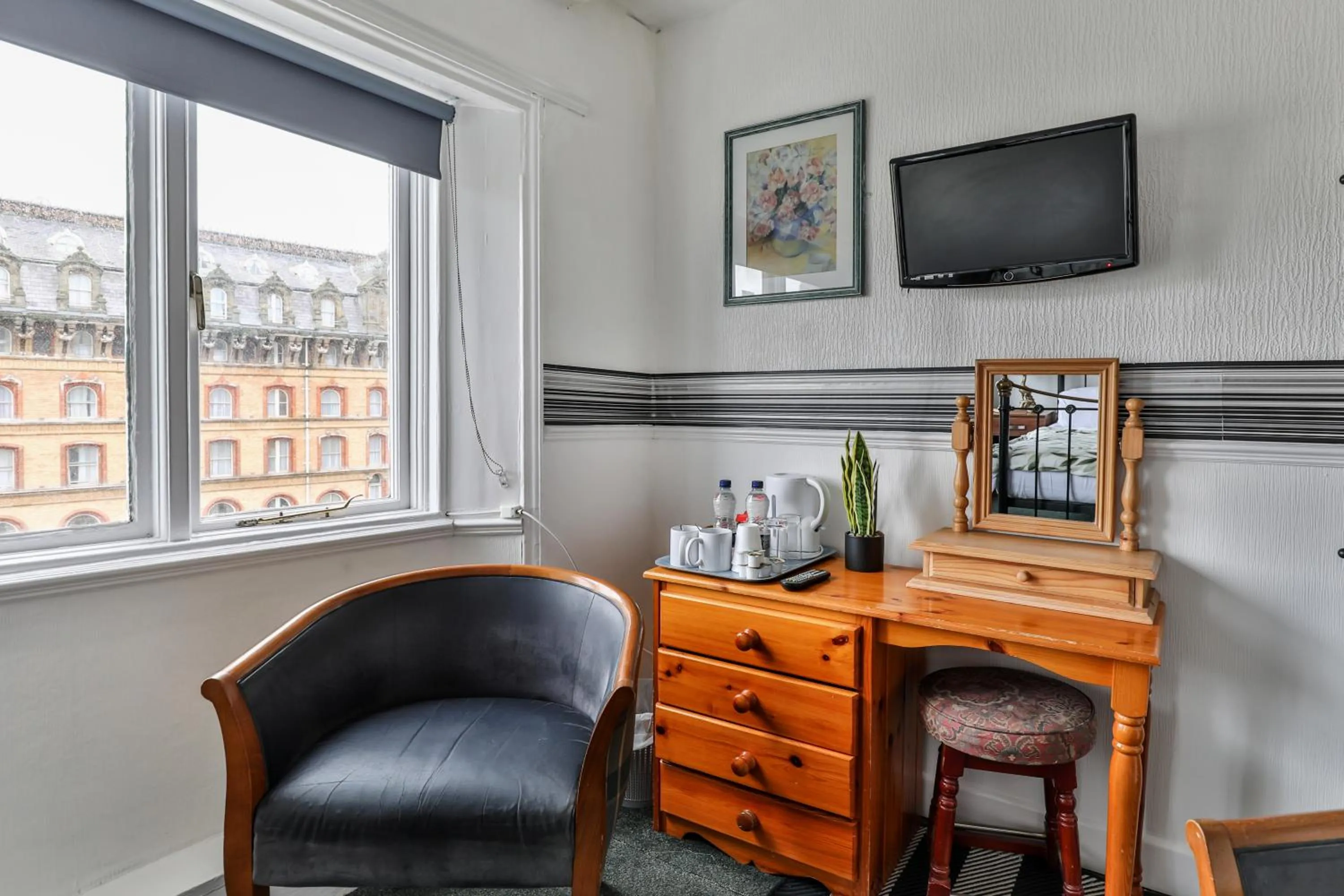 Seating area in Serenity Guest House
