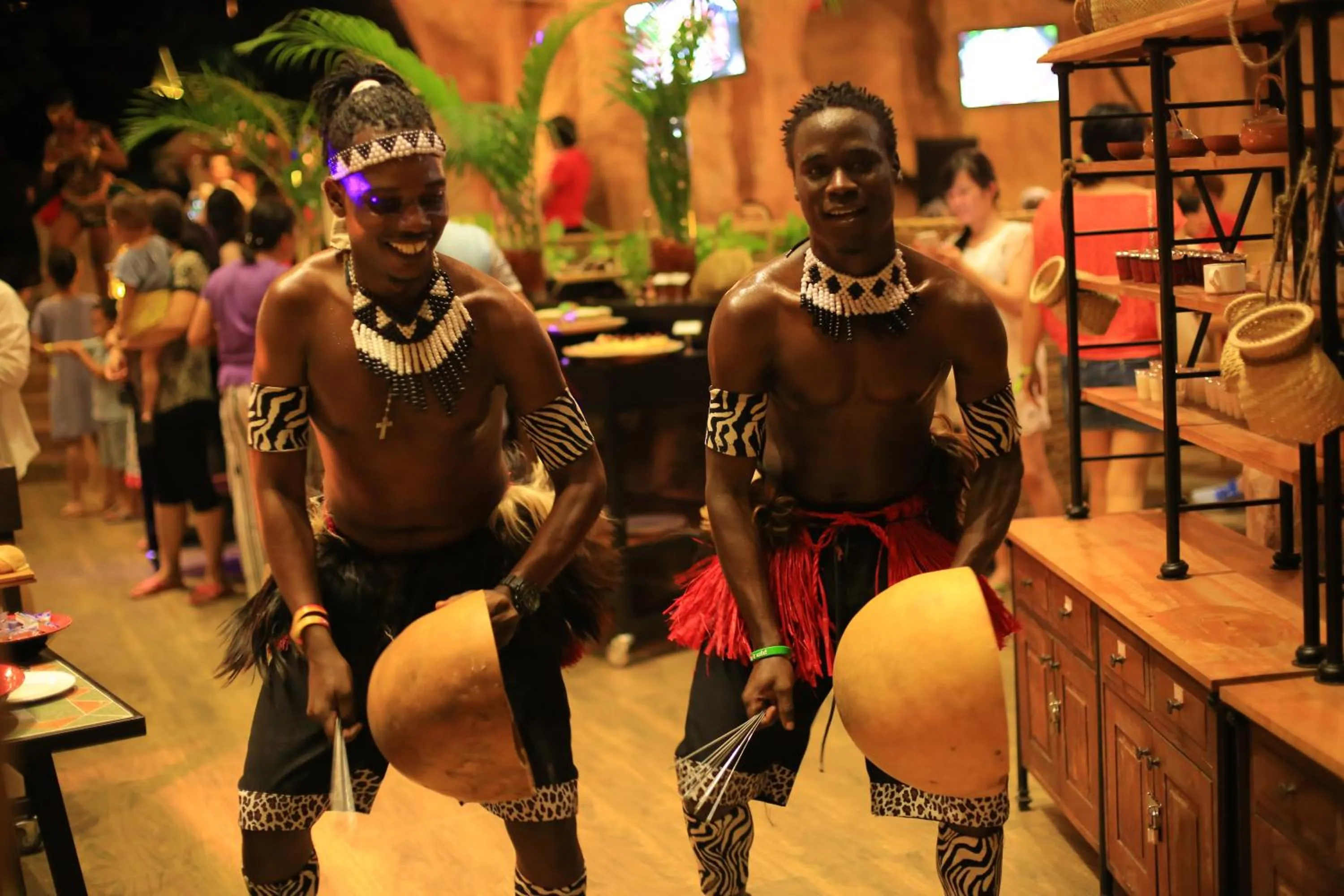 BBQ facilities in Mangrove Tree Resort World Sanya Bay -Elader Palm Tower