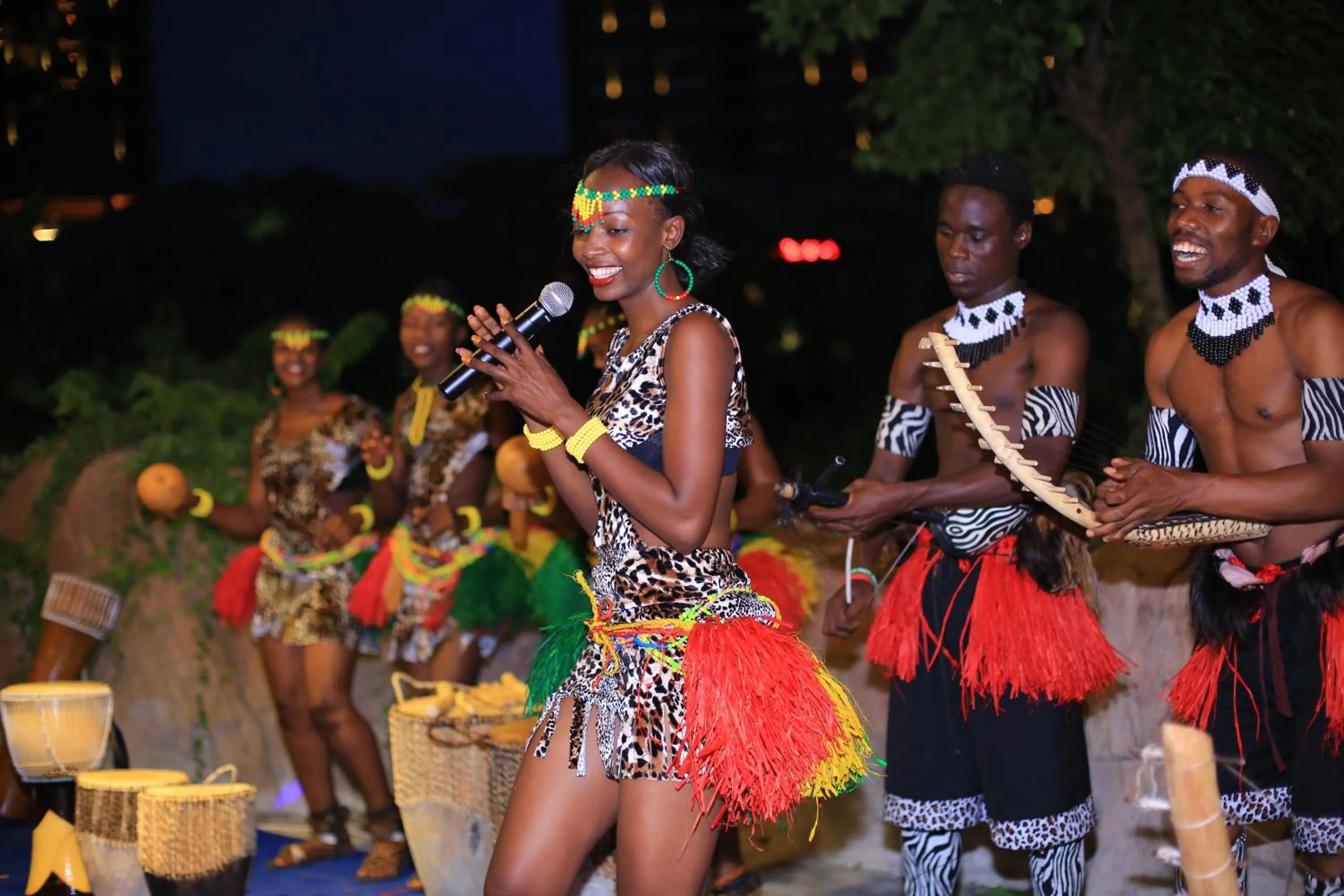 BBQ facilities in Mangrove Tree Resort World Sanya Bay -Elader Palm Tower