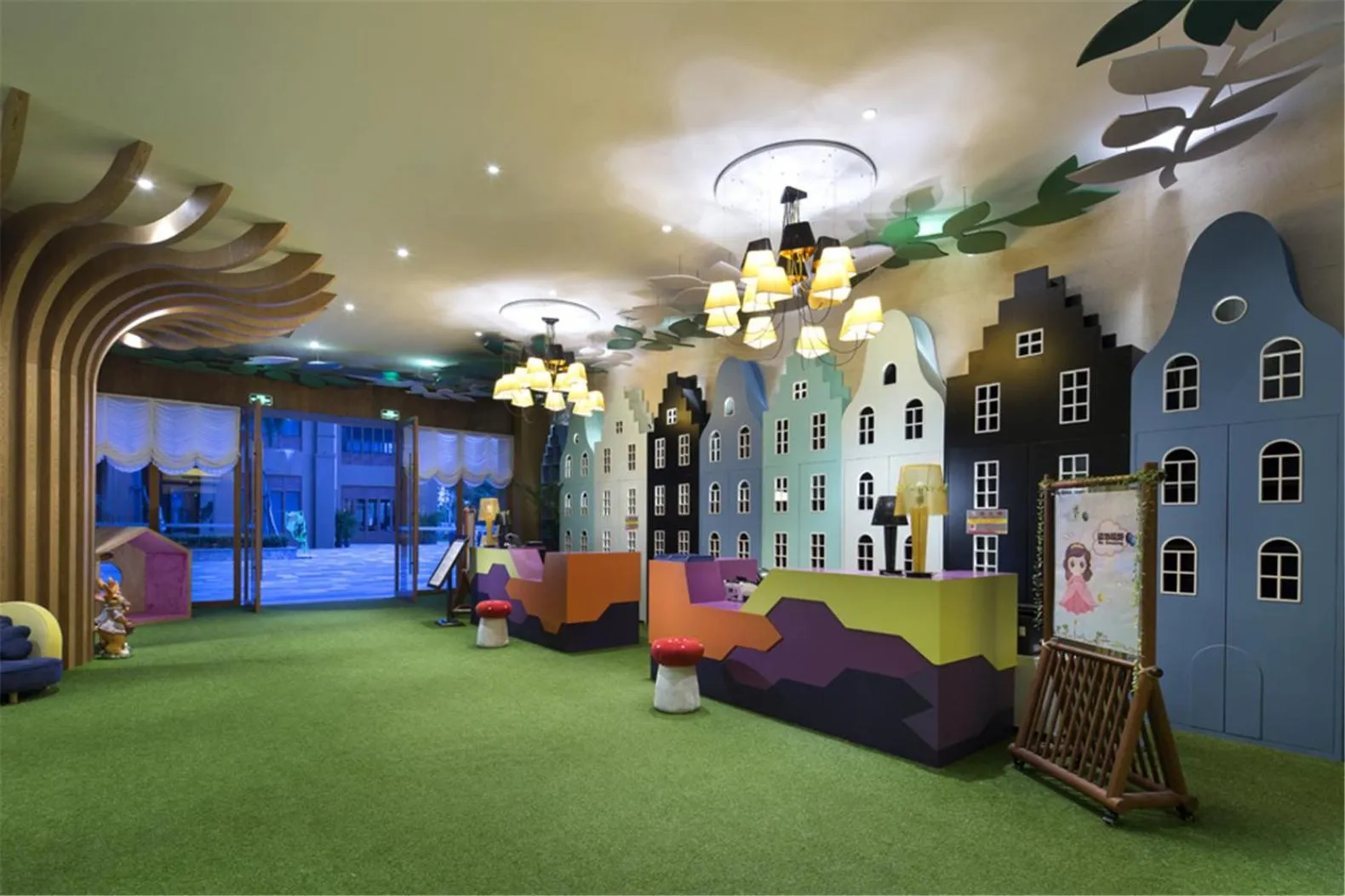 Lobby or reception in Mangrove Tree Resort World Sanya Bay -Elader Palm Tower