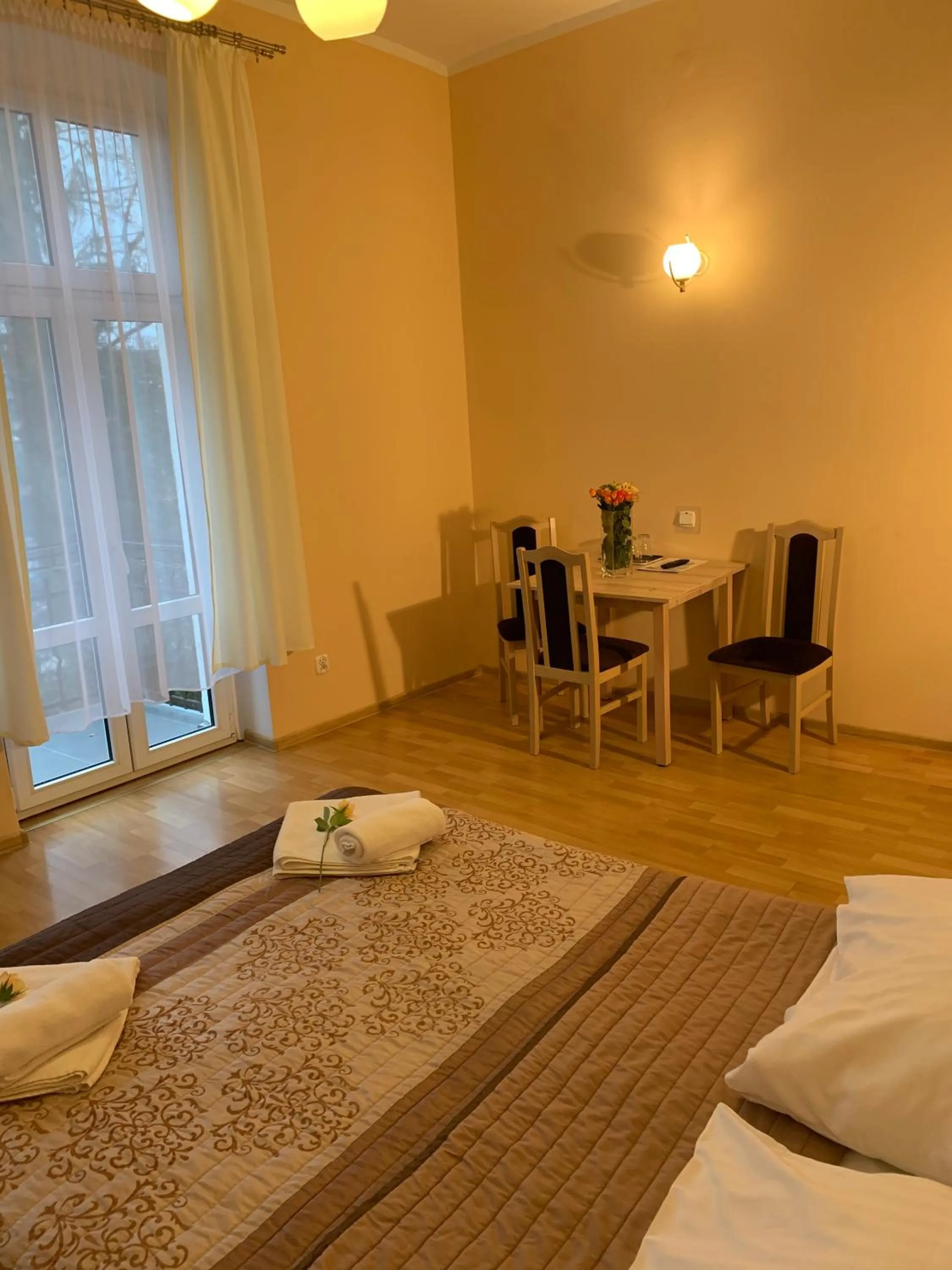 Living room, Bed in OW Meduza i Biala Mewa