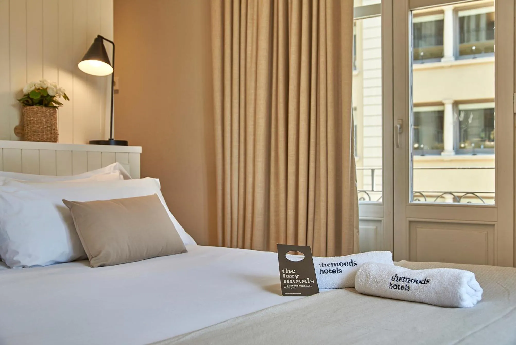 Bed in The Moods Catedral Hostal Boutique