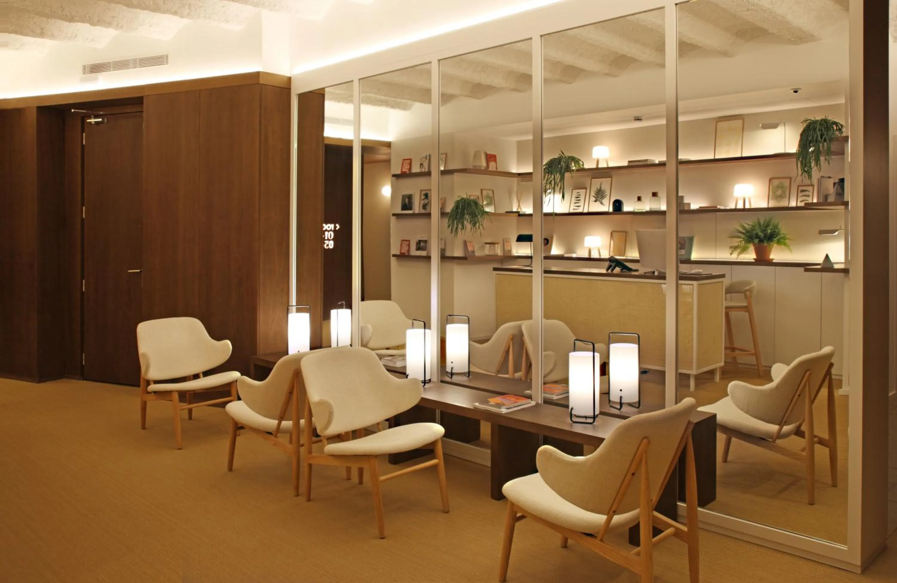 Lobby or reception in The Moods Catedral Hostal Boutique