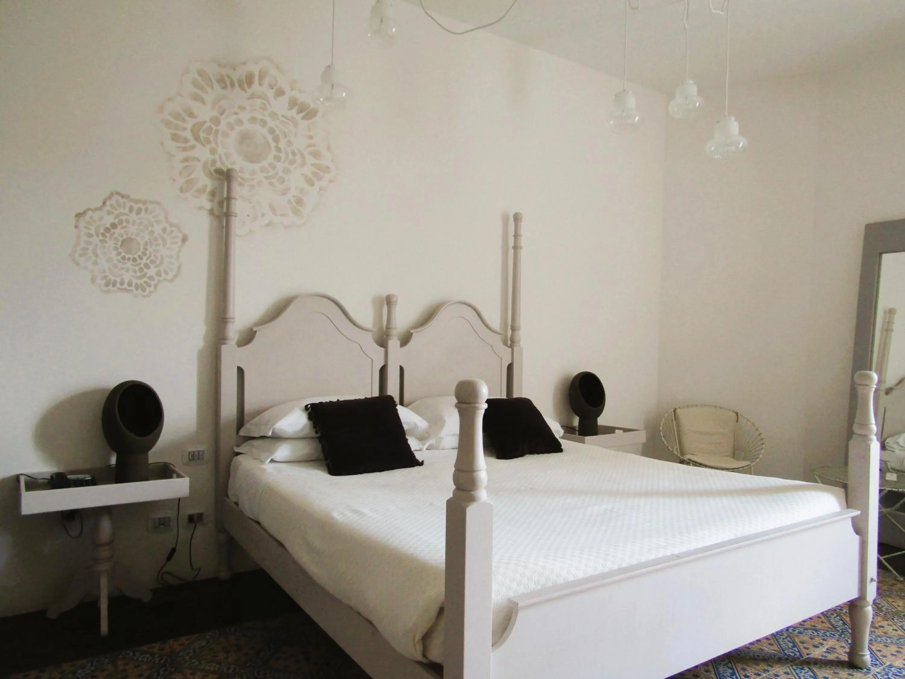 Bed in Palazzo Conti Camere & Suites