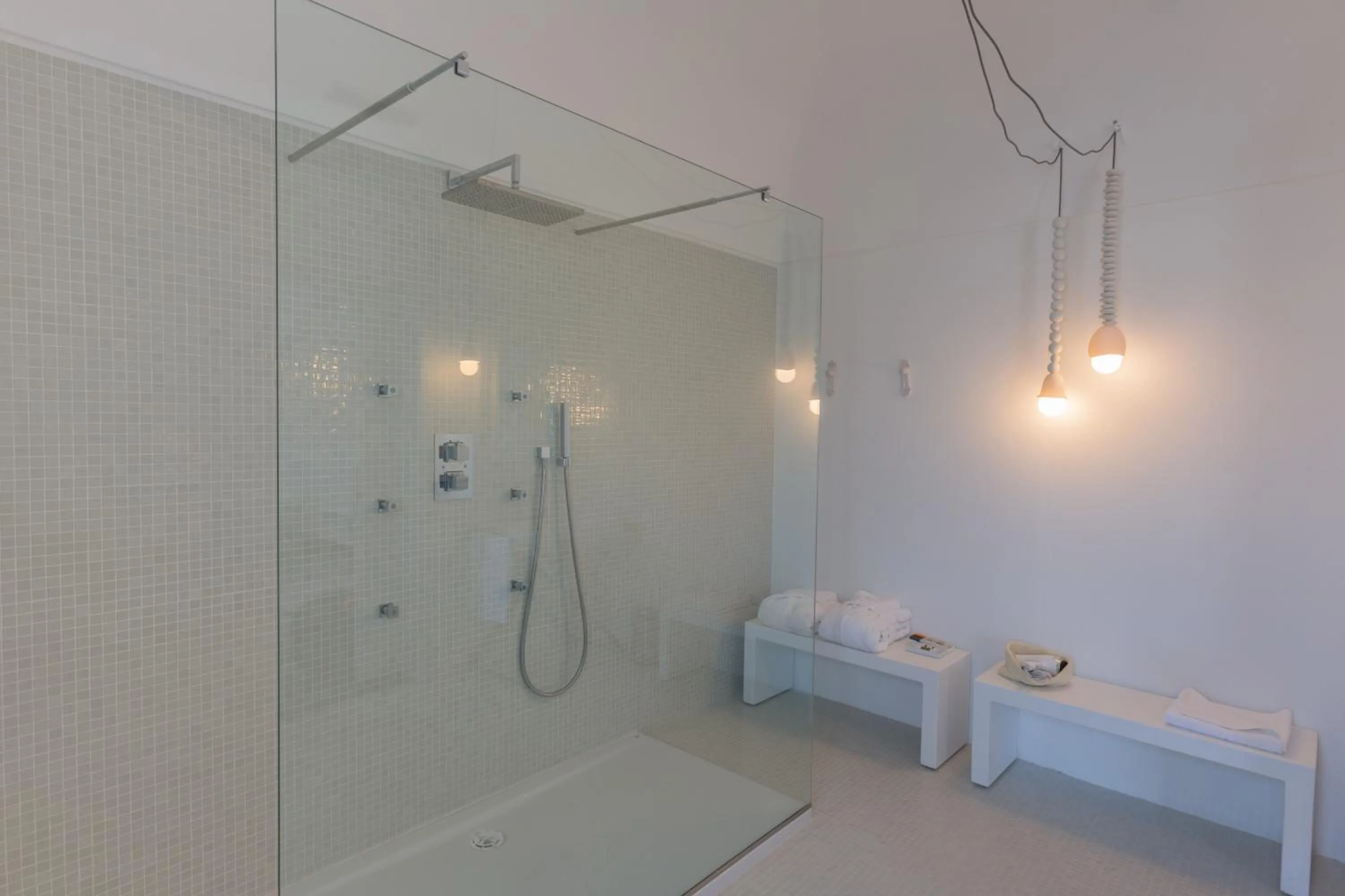 Bathroom in Palazzo Conti Camere & Suites