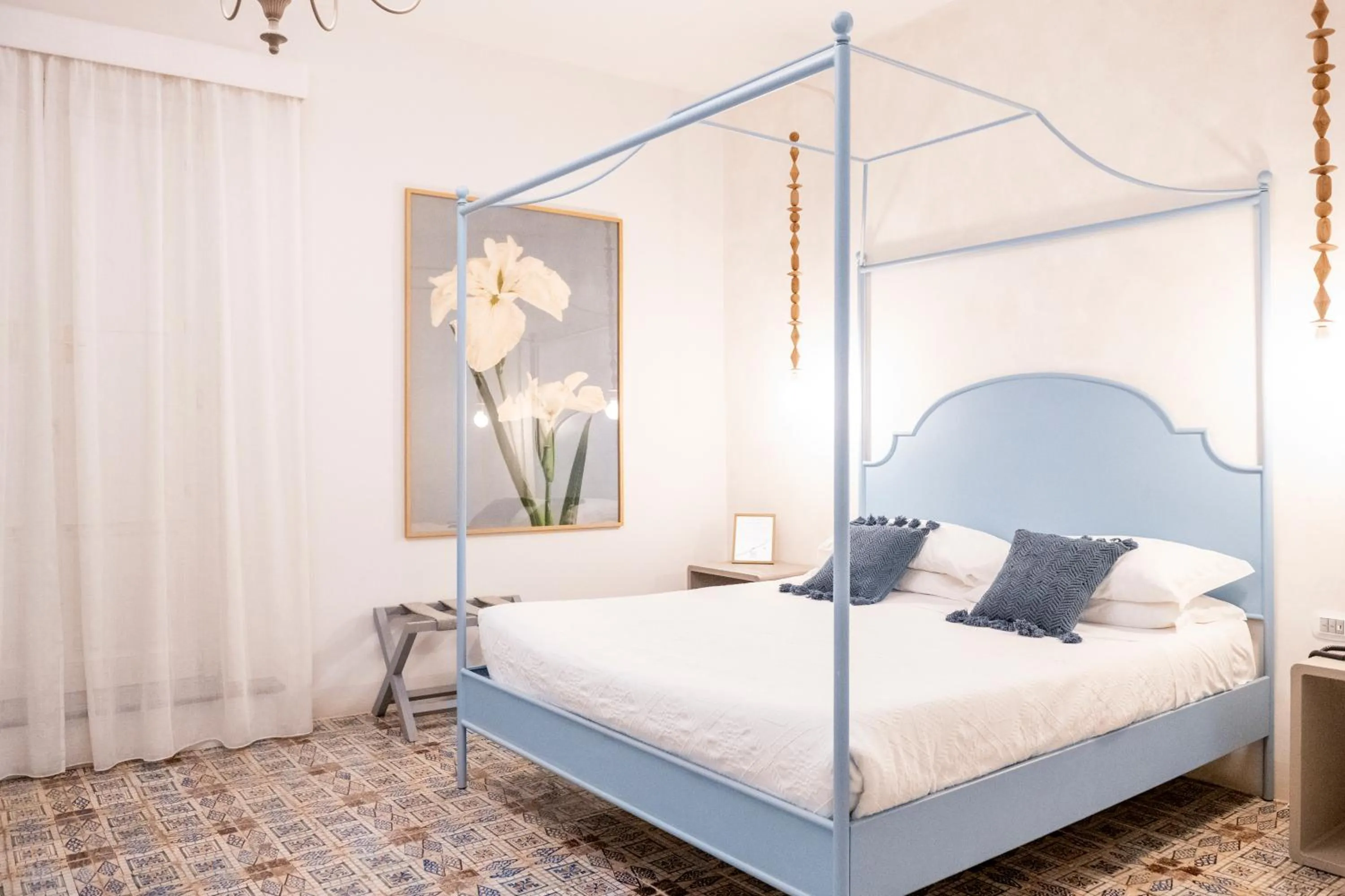 Bed in Palazzo Conti Camere & Suites