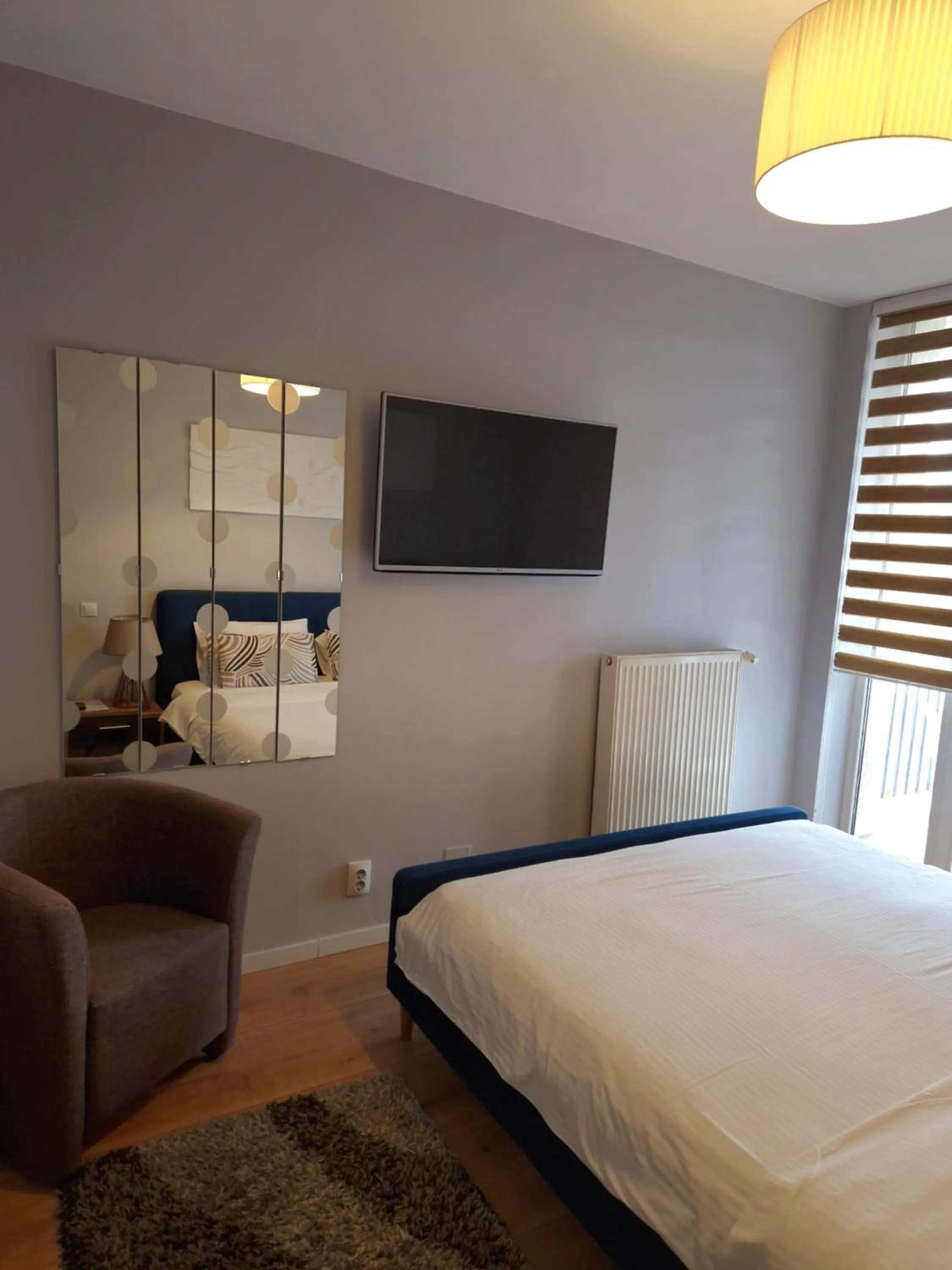 Bed in City Apartment Dorobantilor