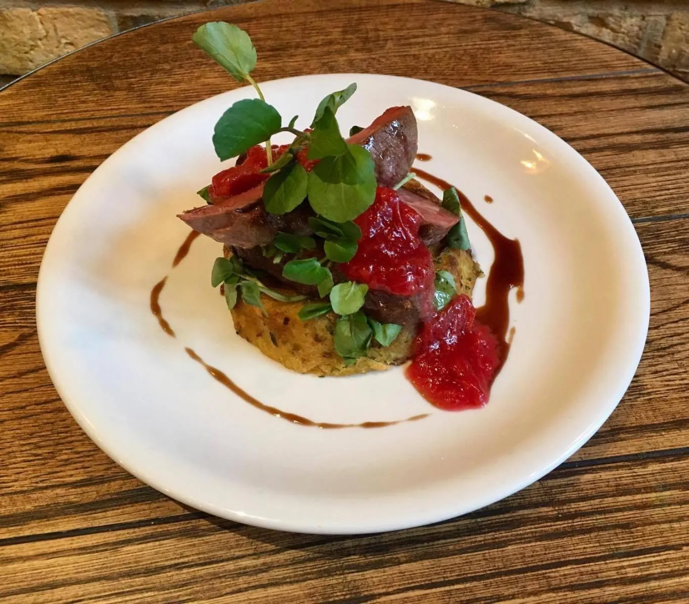 Dinner in Fox and Anchor