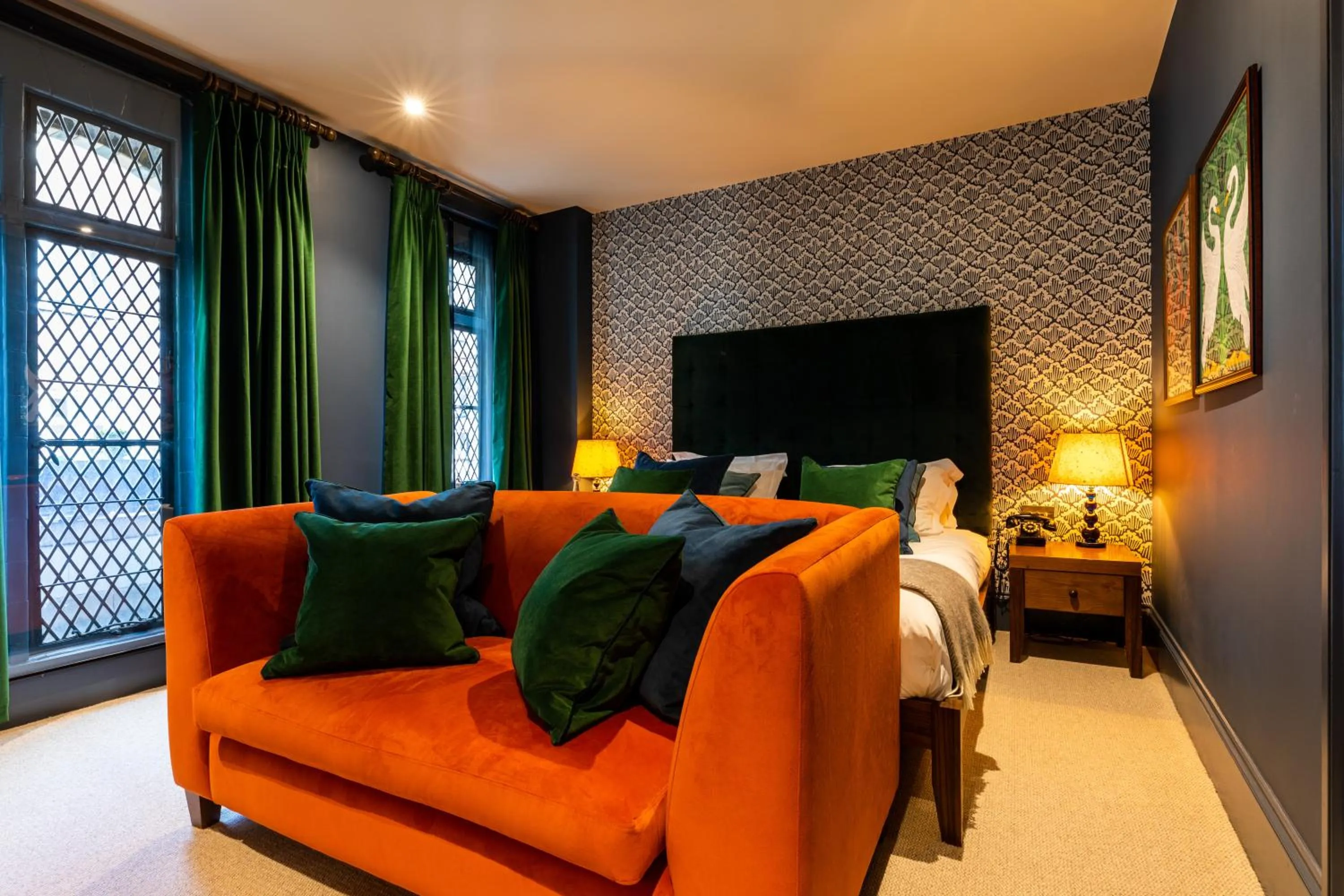 Bedroom in Fox and Anchor