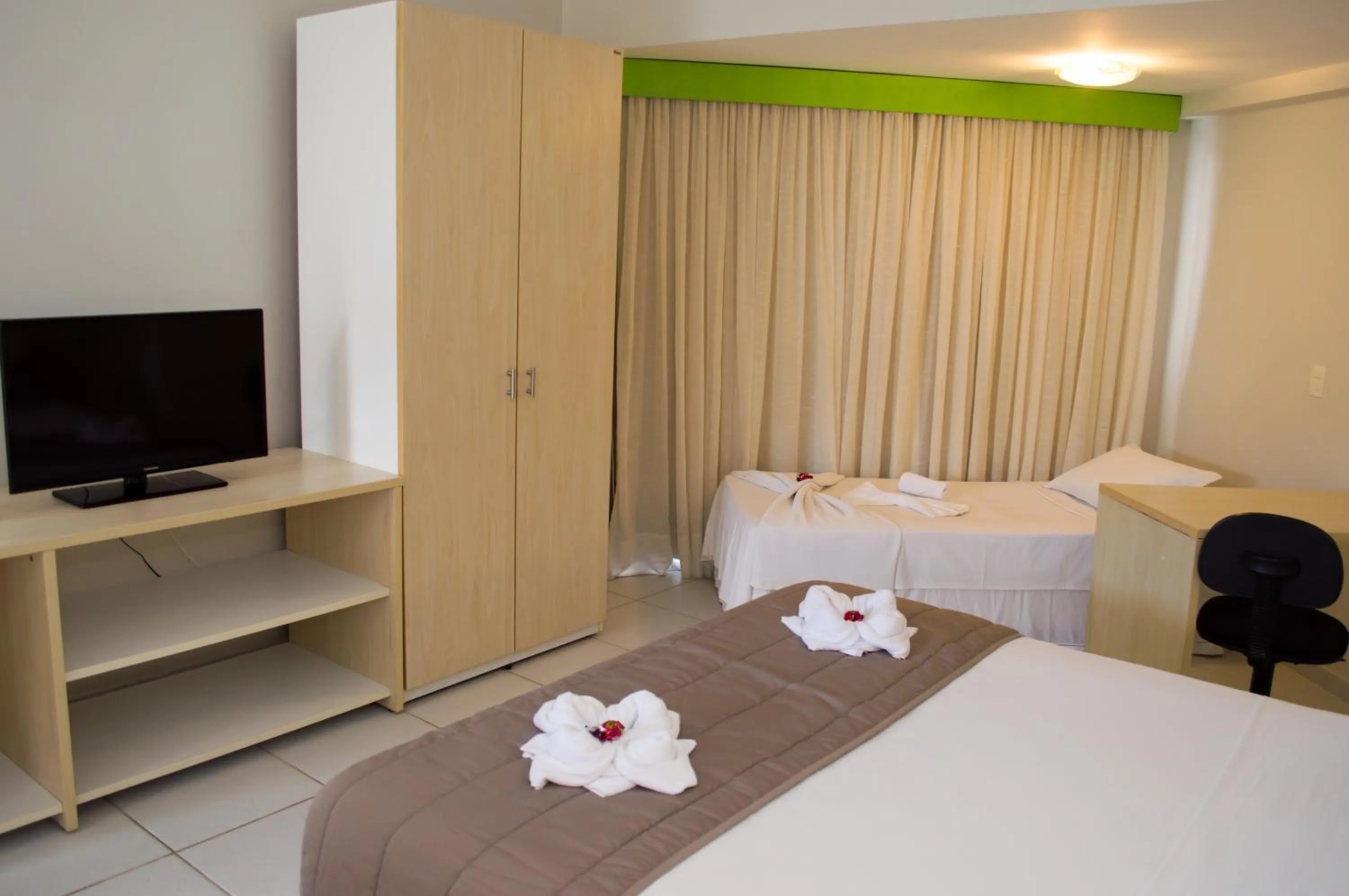 Bed in Marsallis Praia Hotel | Praia de Ponta Negra
