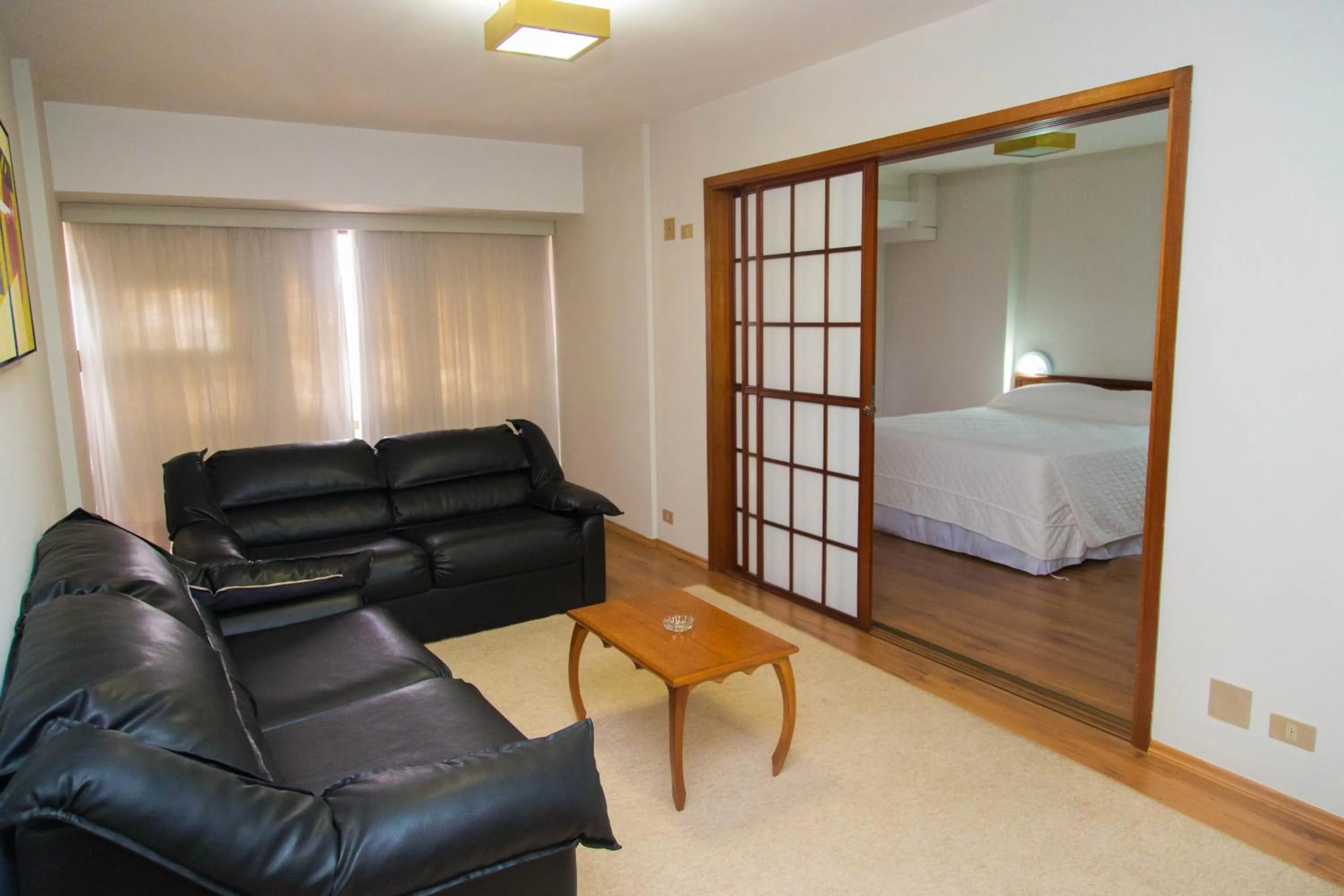 Living room, Bed in Hotel Nikko