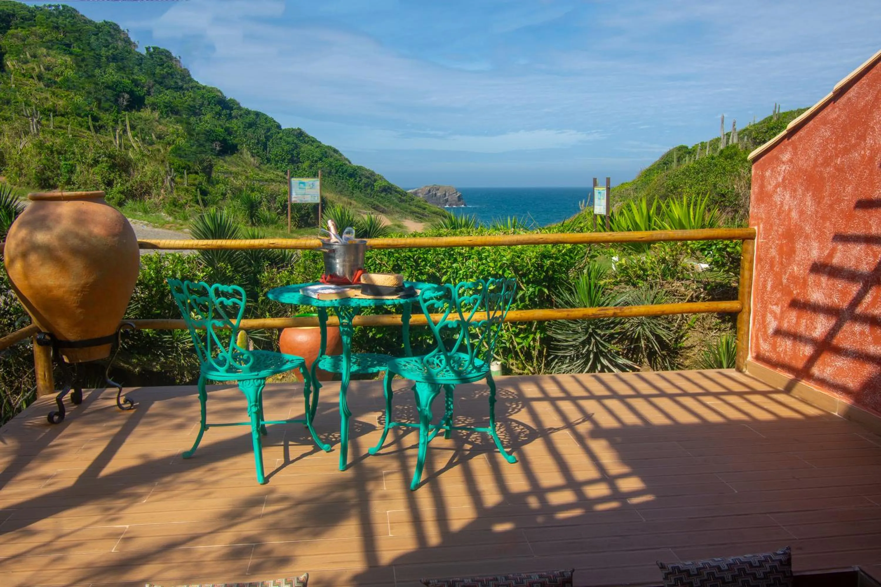 Patio in Pedra da Laguna Boutique Hotel SPA