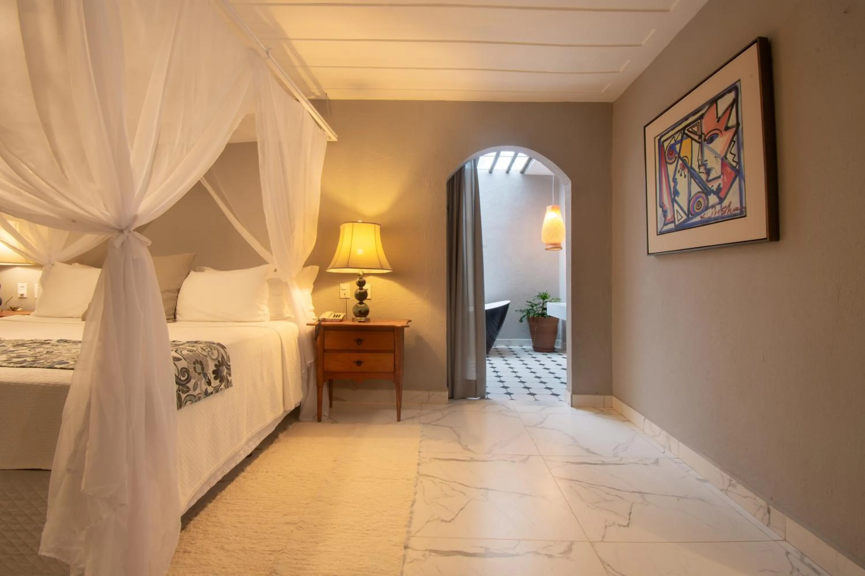 Photo of the whole room, Bed in Pedra da Laguna Boutique Hotel SPA