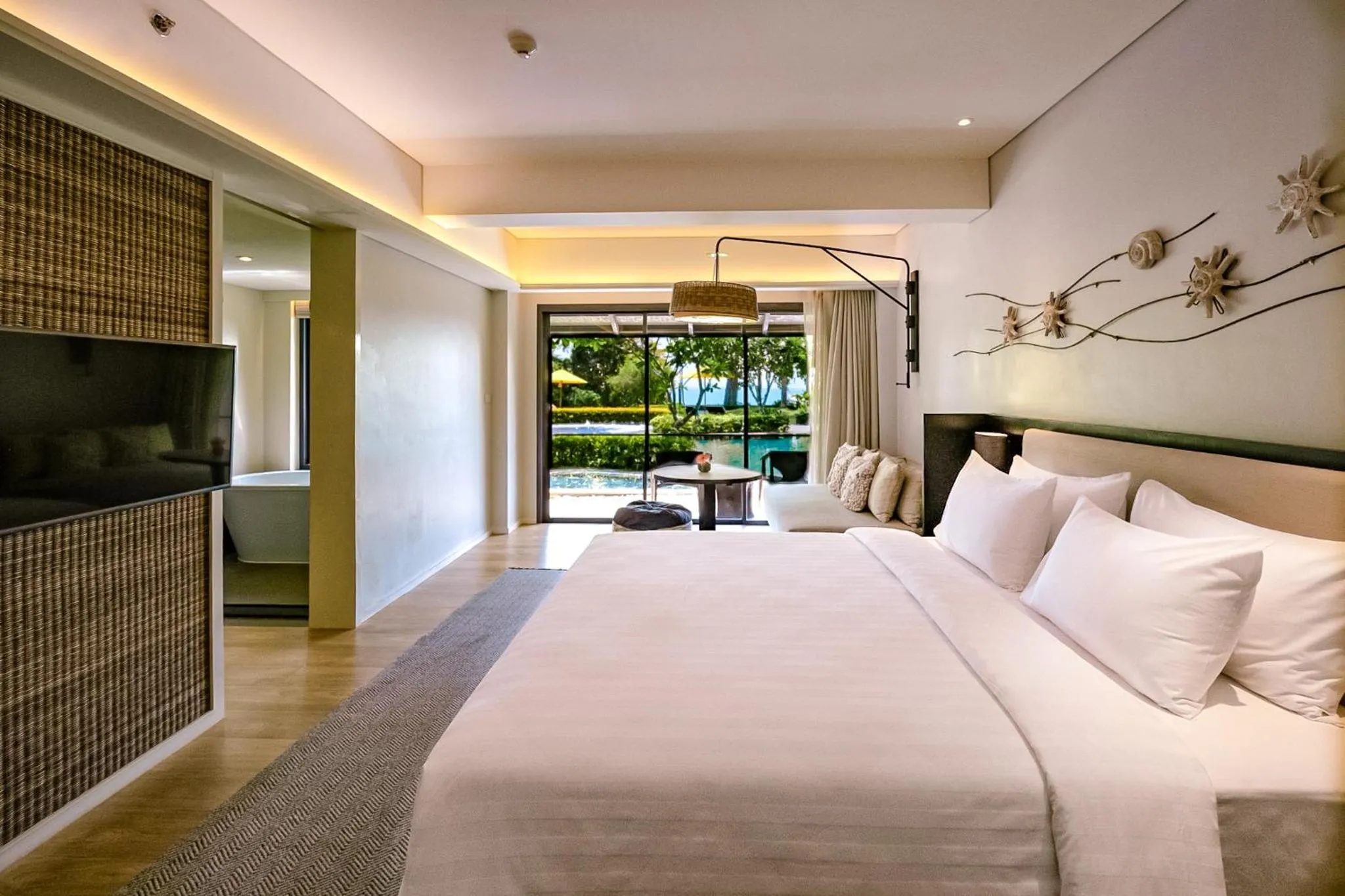 Bedroom, Bed in The ShellSea Krabi I Luxury Beach Front Resort & Pool Villa
