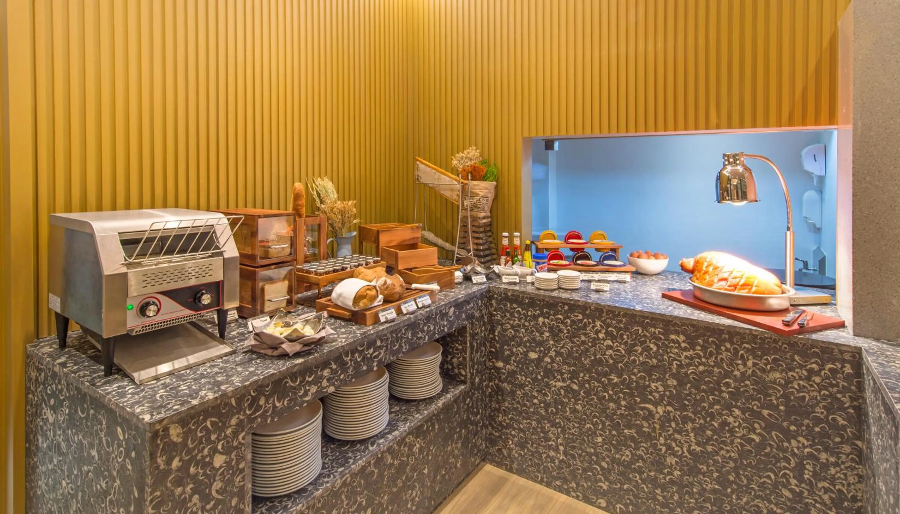 Buffet breakfast in The ShellSea Krabi I Luxury Beach Front Resort & Pool Villa