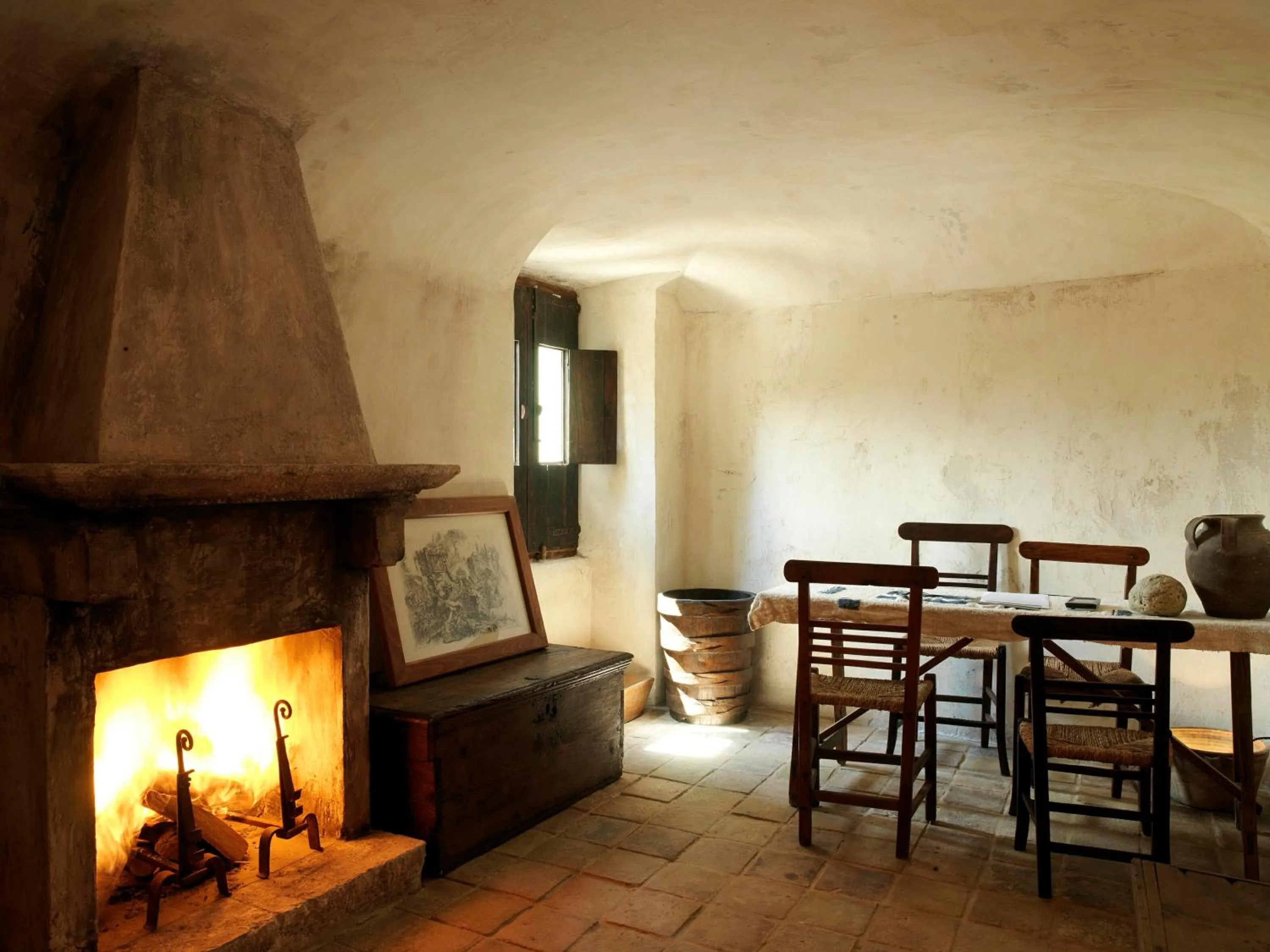 Living room in Sextantio Albergo Diffuso