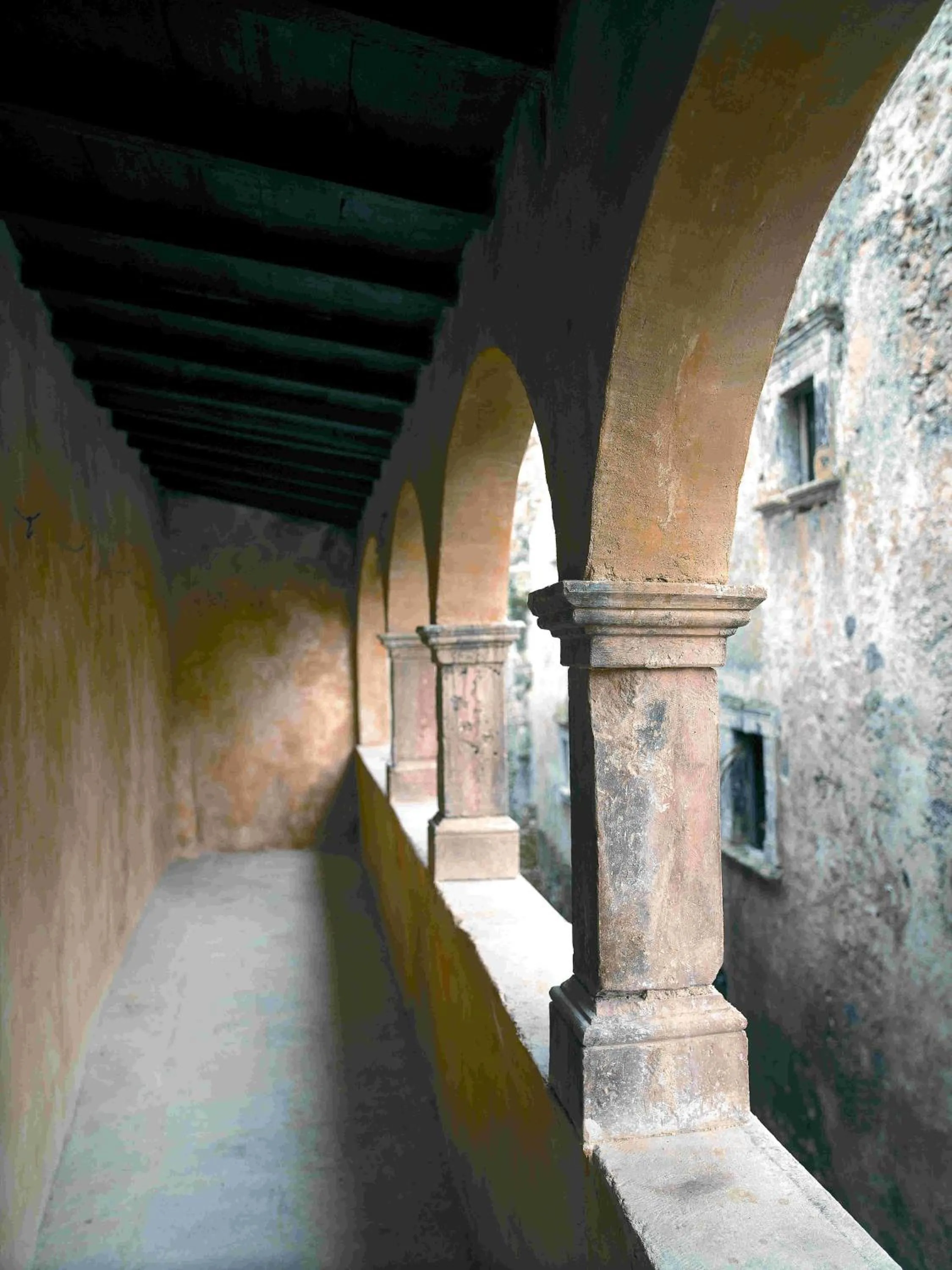Balcony/Terrace in Sextantio Albergo Diffuso