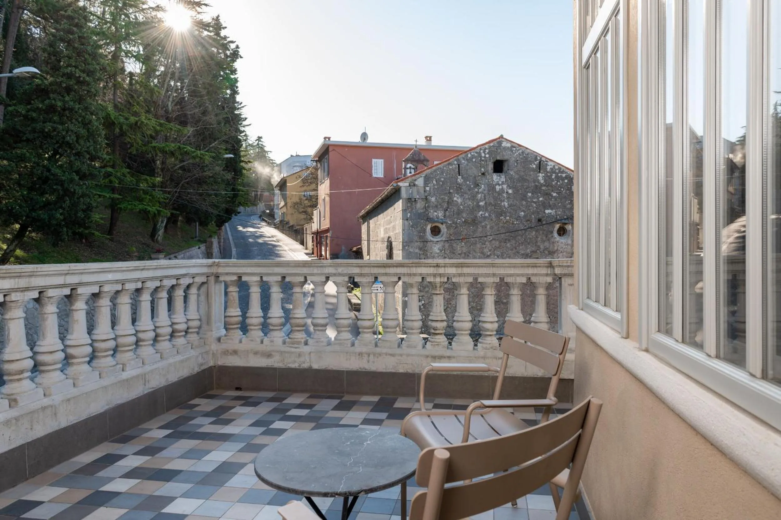 Balcony/Terrace in Hotel Peteani