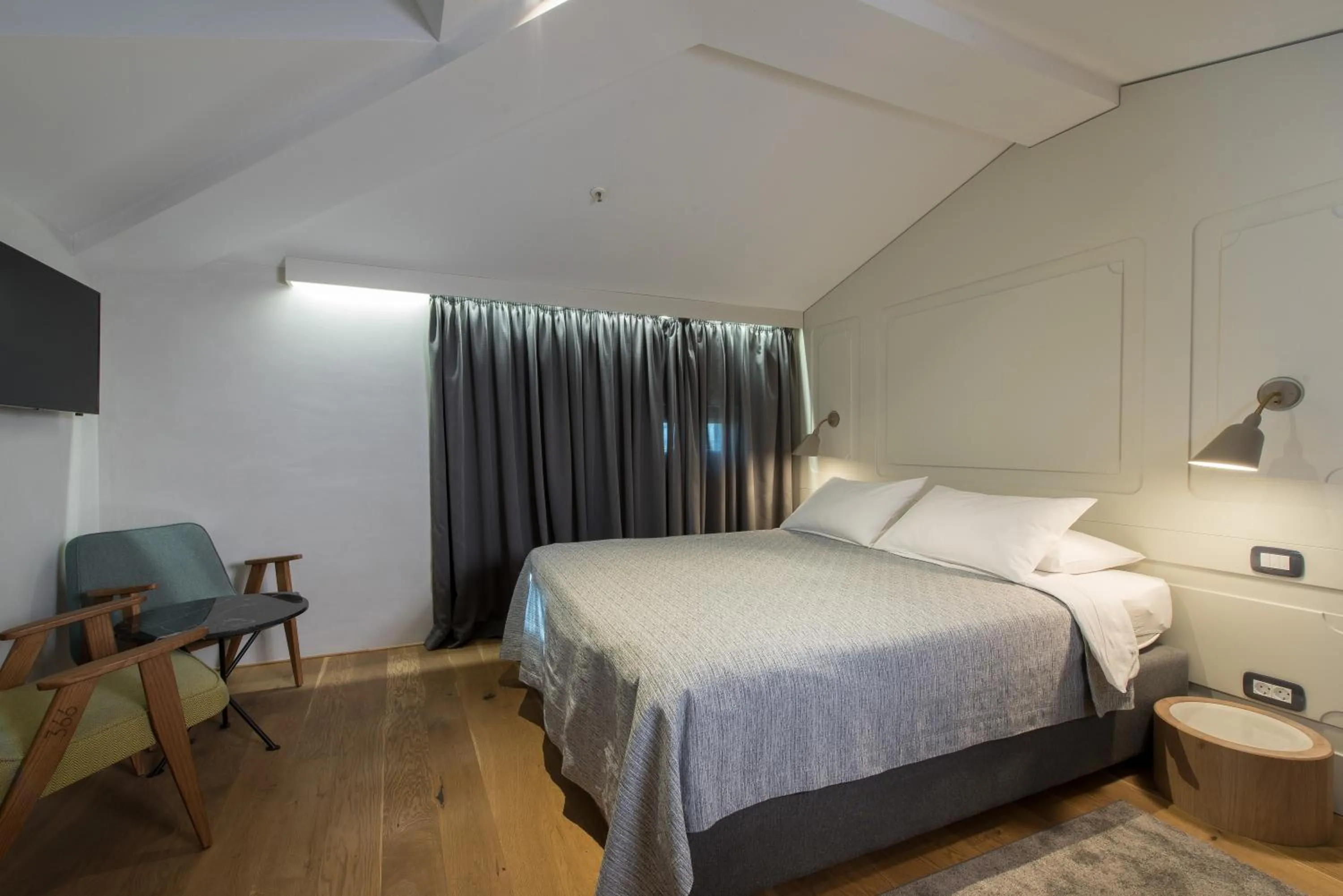 Bed in Hotel Peteani