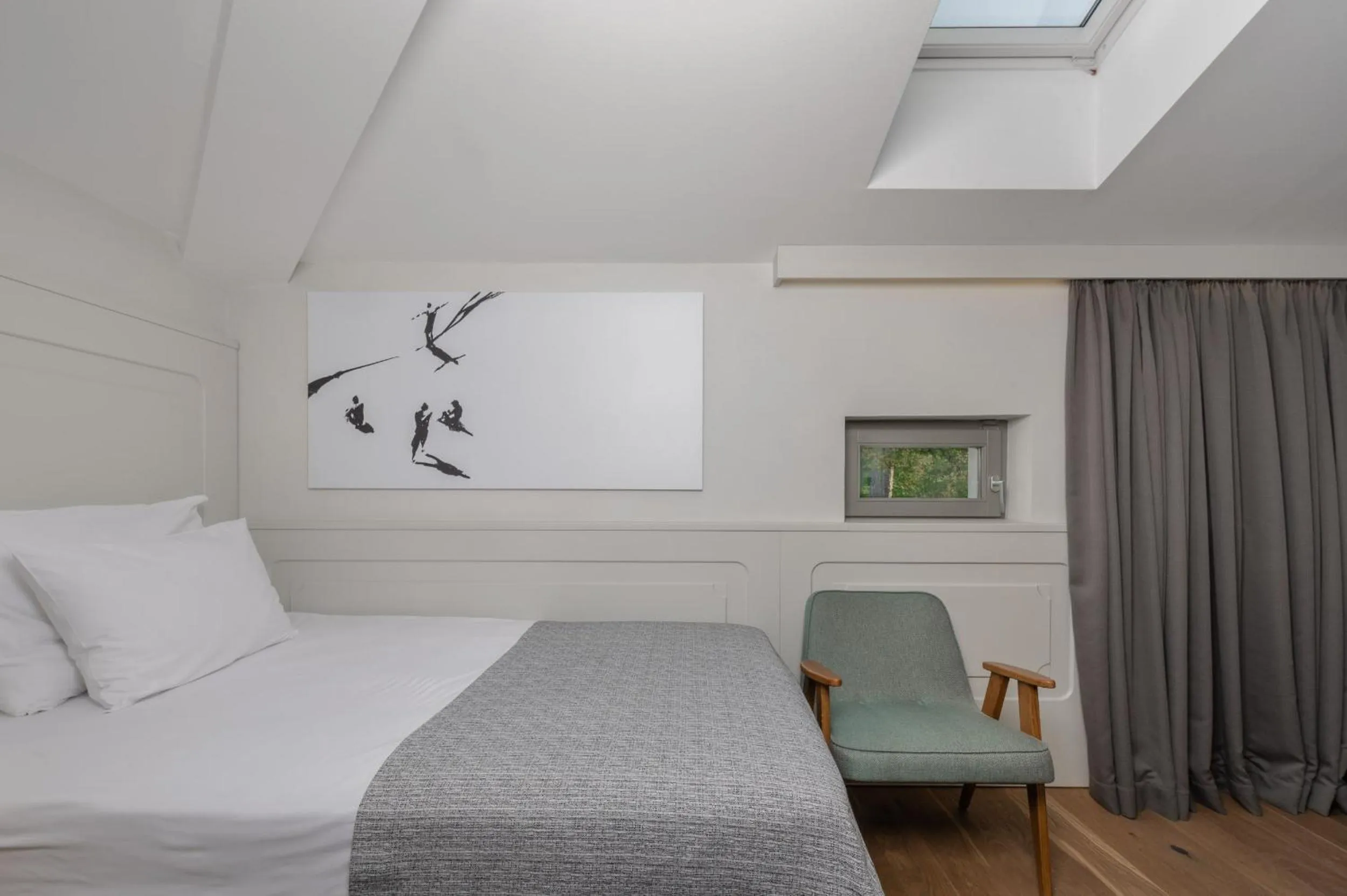 Bed in Hotel Peteani