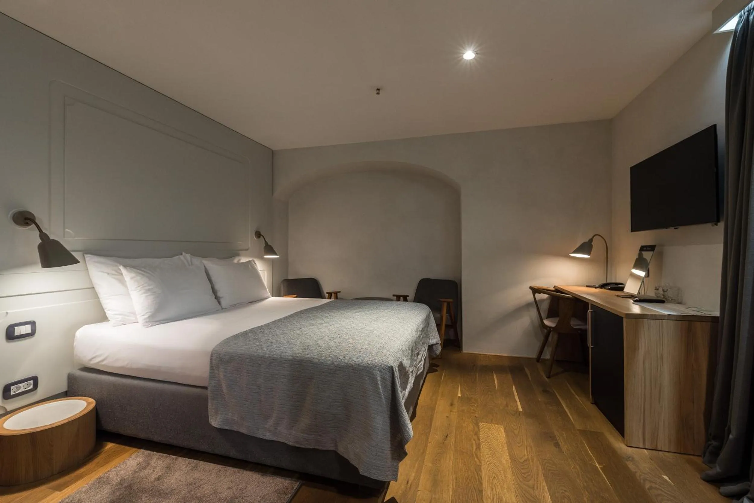 Bed in Hotel Peteani