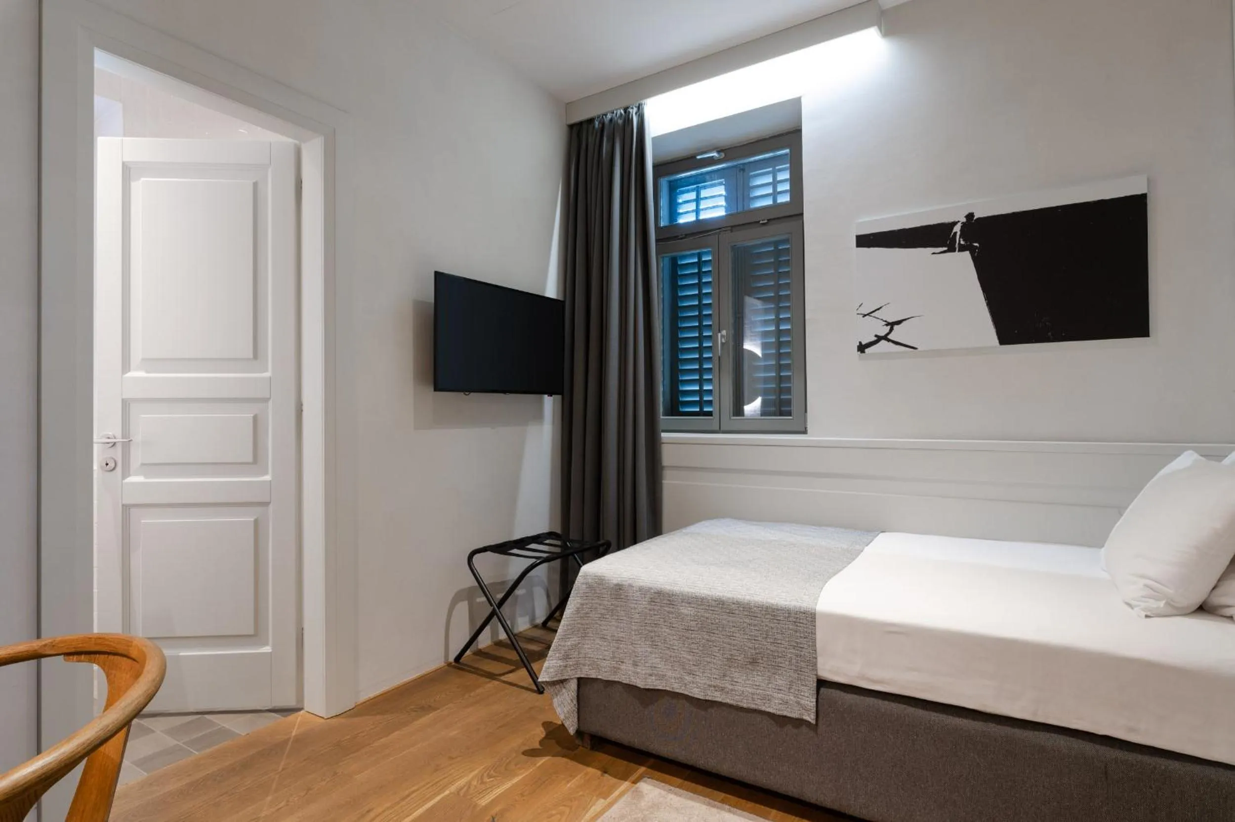 Bed in Hotel Peteani