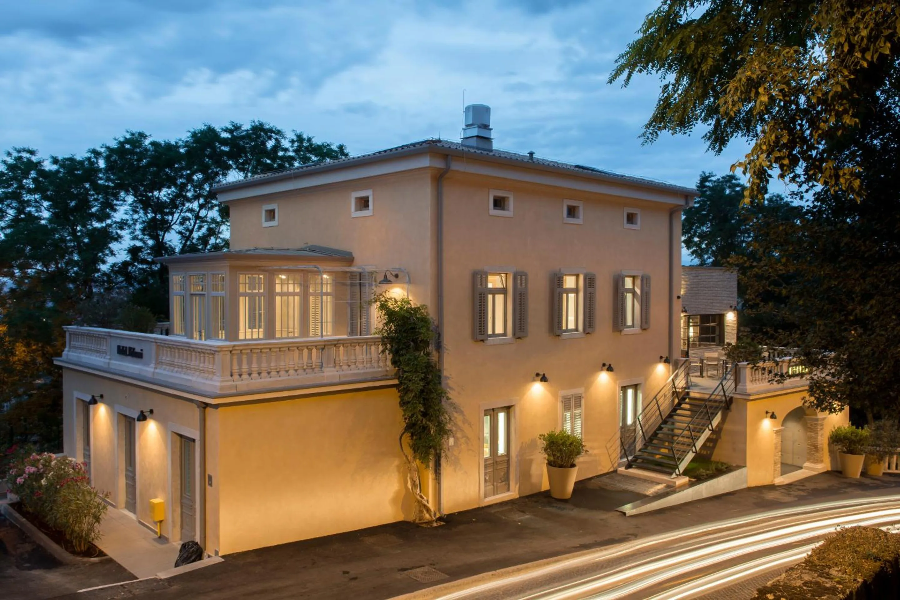 Property building in Hotel Peteani